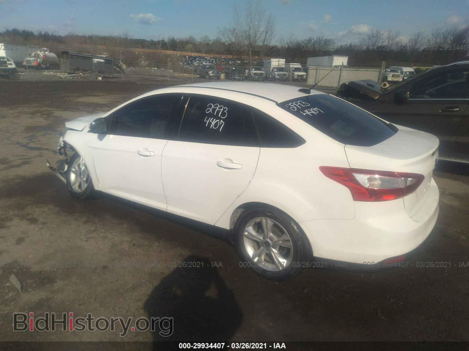 2014 FORD FOCUS - VIN: 1FADP3F26EL262074 - Фото 3