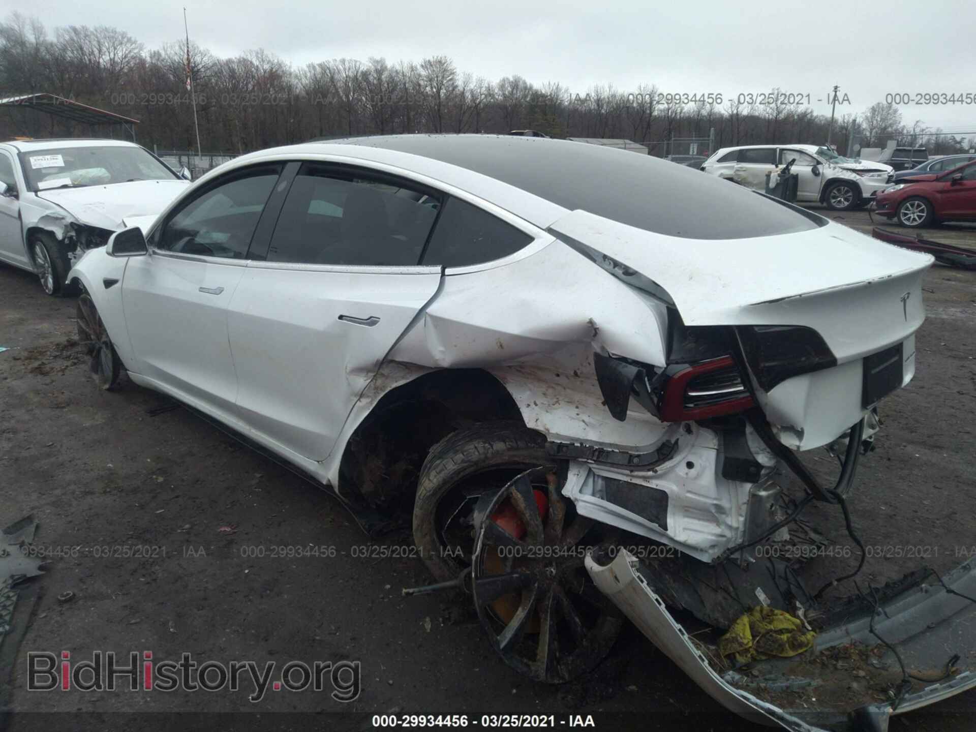 2020 TESLA MODEL 3 - VIN: 5YJ3E1EC7LF624746 - Фото 3