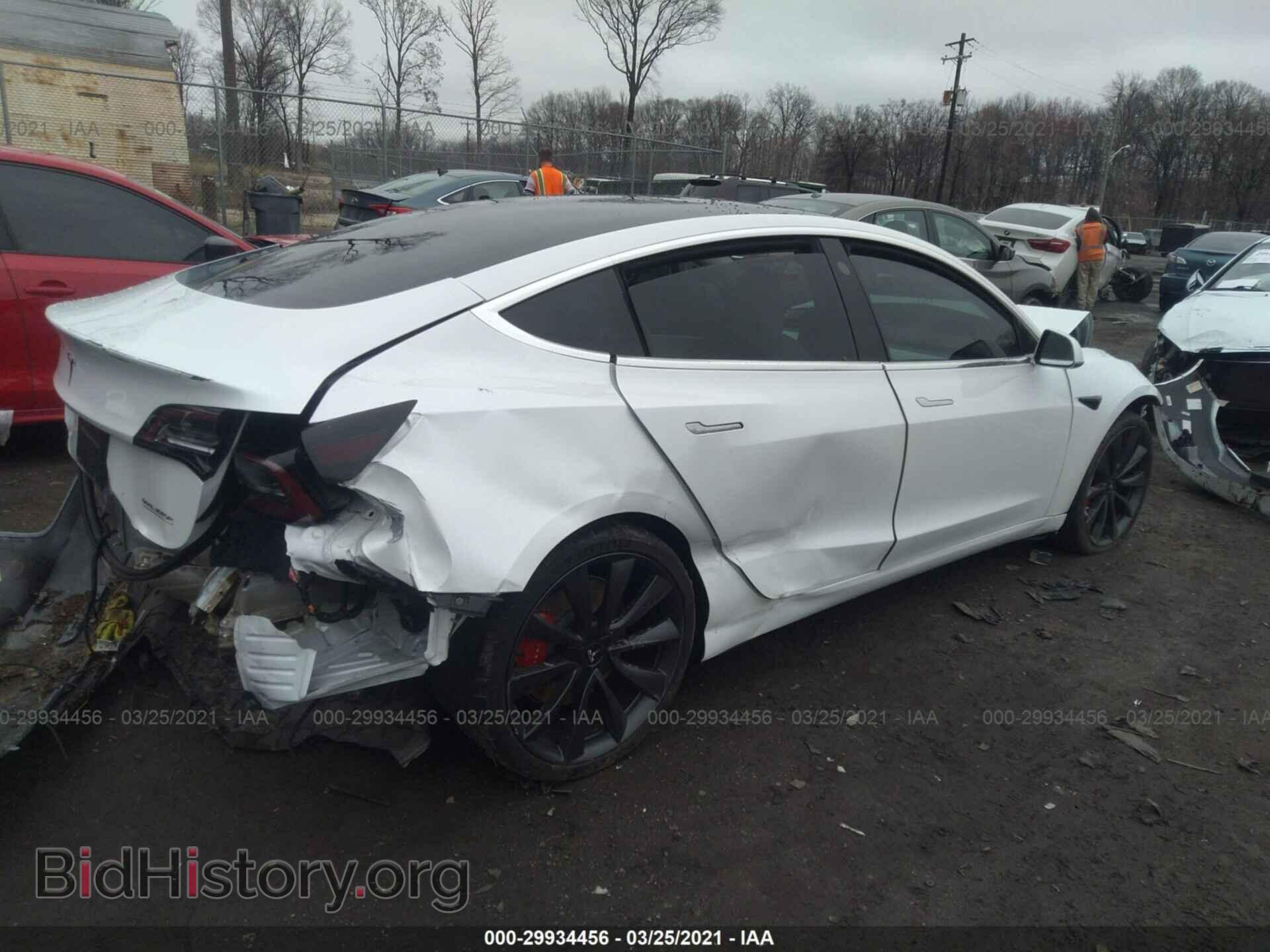 2020 TESLA MODEL 3 - VIN: 5YJ3E1EC7LF624746 - Фото 4