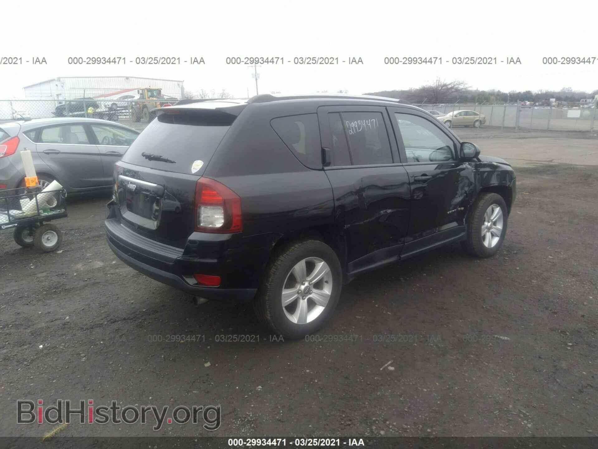 2015 JEEP COMPASS - VIN: 1C4NJDBB1FD423504 - Фото 4
