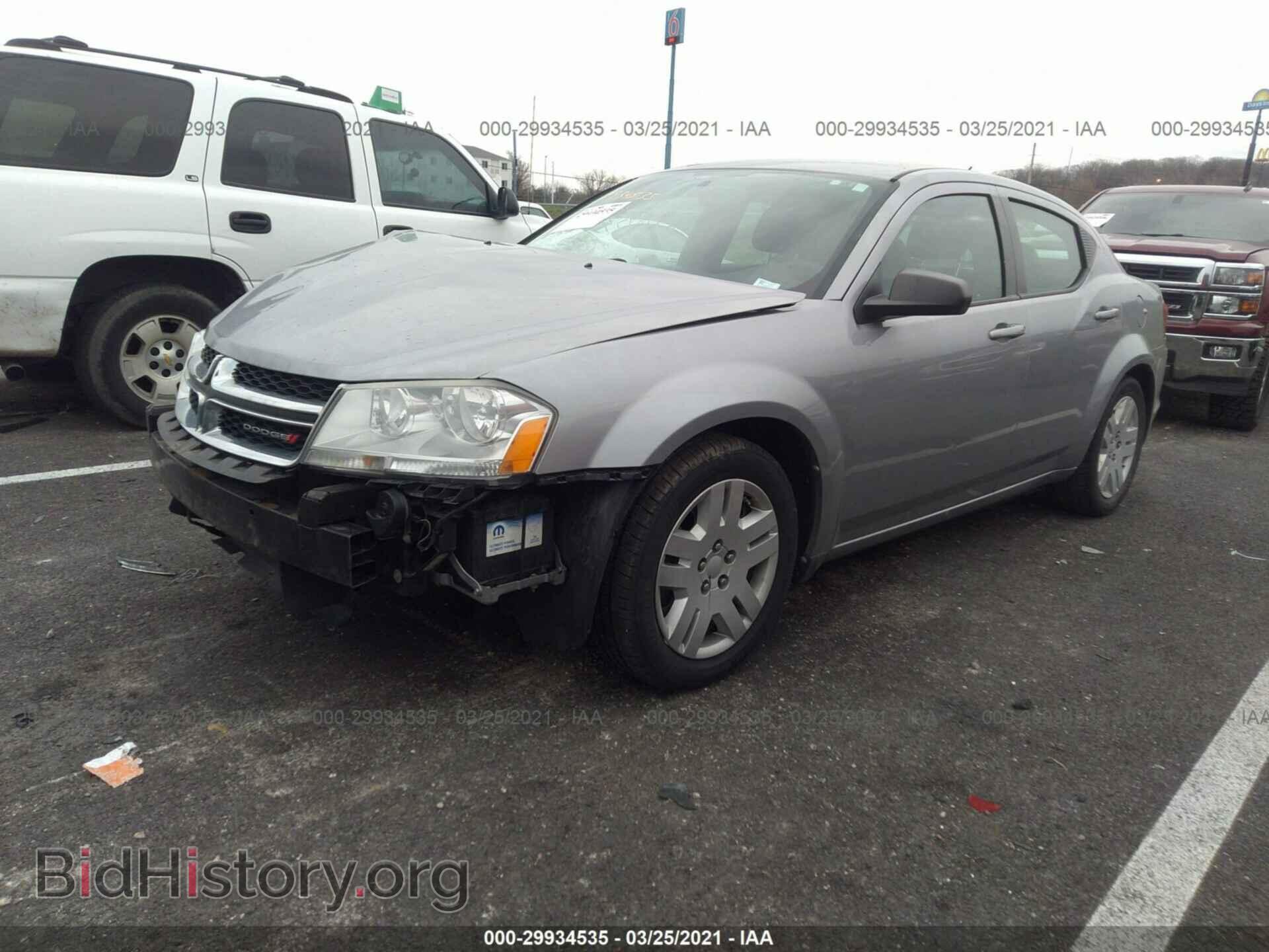 2013 DODGE AVENGER - VIN: 1C3CDZAB7DN540416 - Фото 2