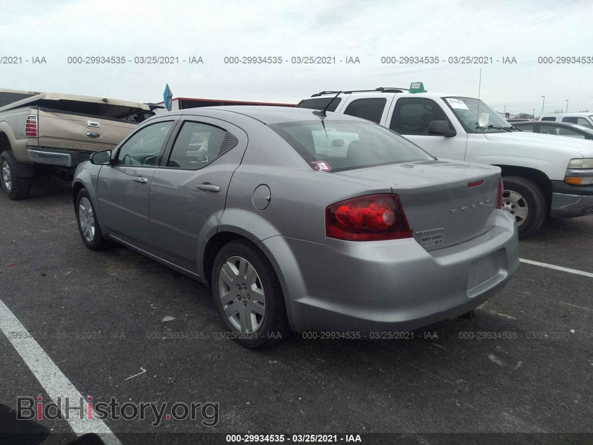2013 DODGE AVENGER - VIN: 1C3CDZAB7DN540416 - Фото 3