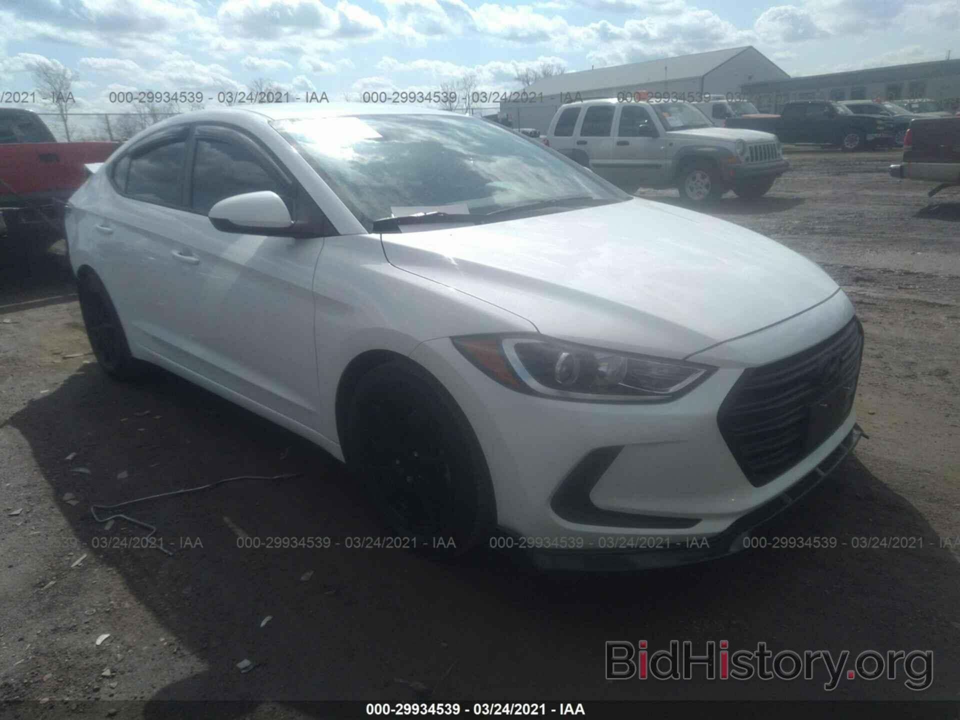 Photo 5NPD74LFXJH349742 - HYUNDAI ELANTRA 2018