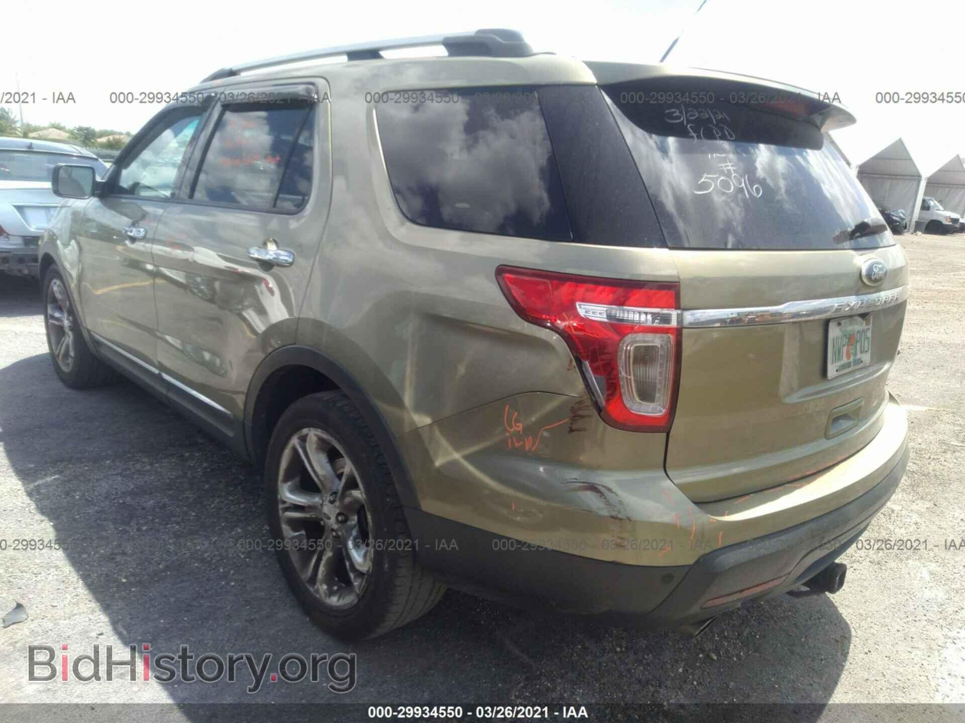 2012 FORD EXPLORER - VIN: 1FMHK7F99CGA15096 - Фото 3