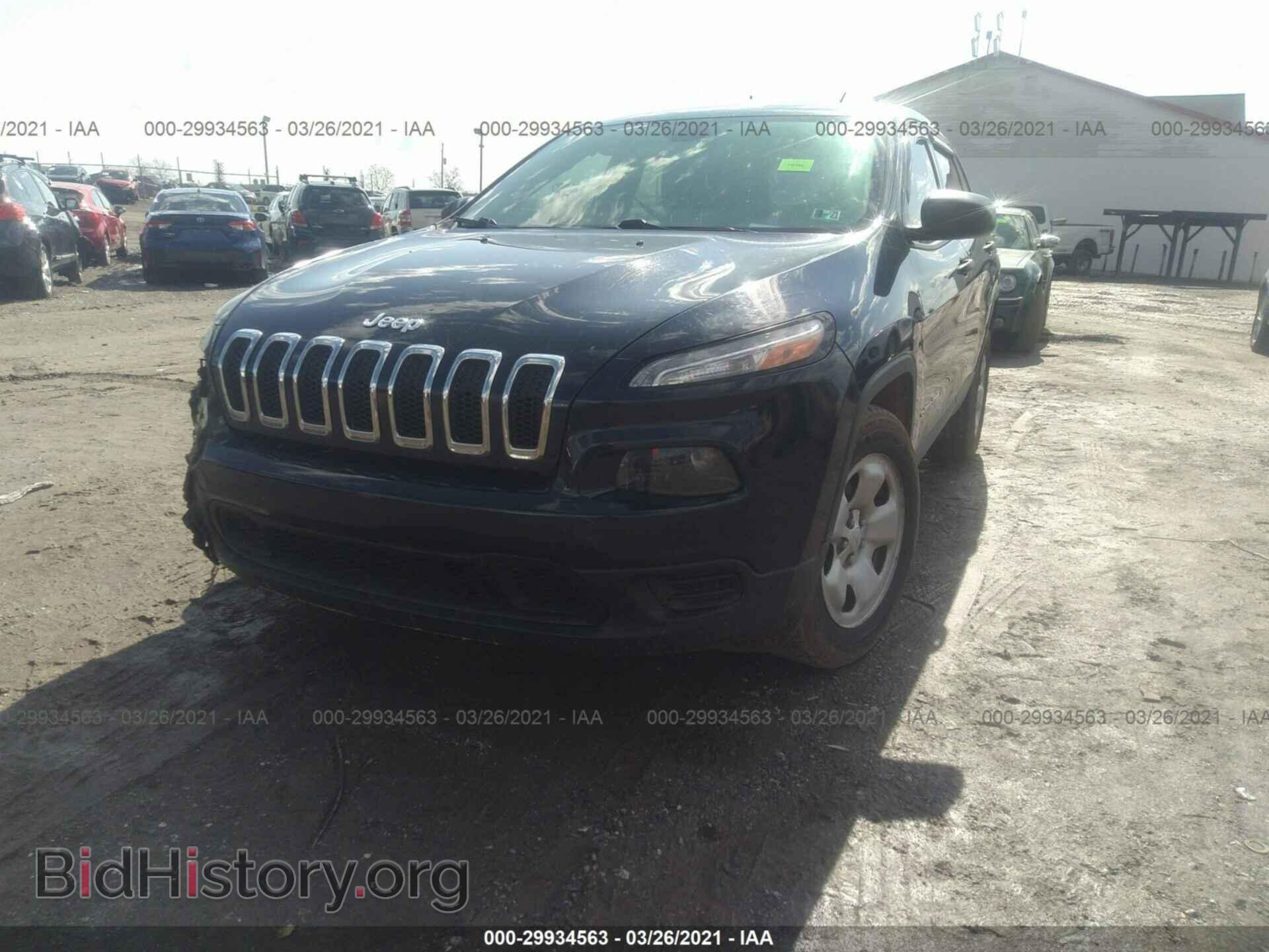 2014 JEEP CHEROKEE - VIN: 1C4PJMAB1EW233733 - Фото 2