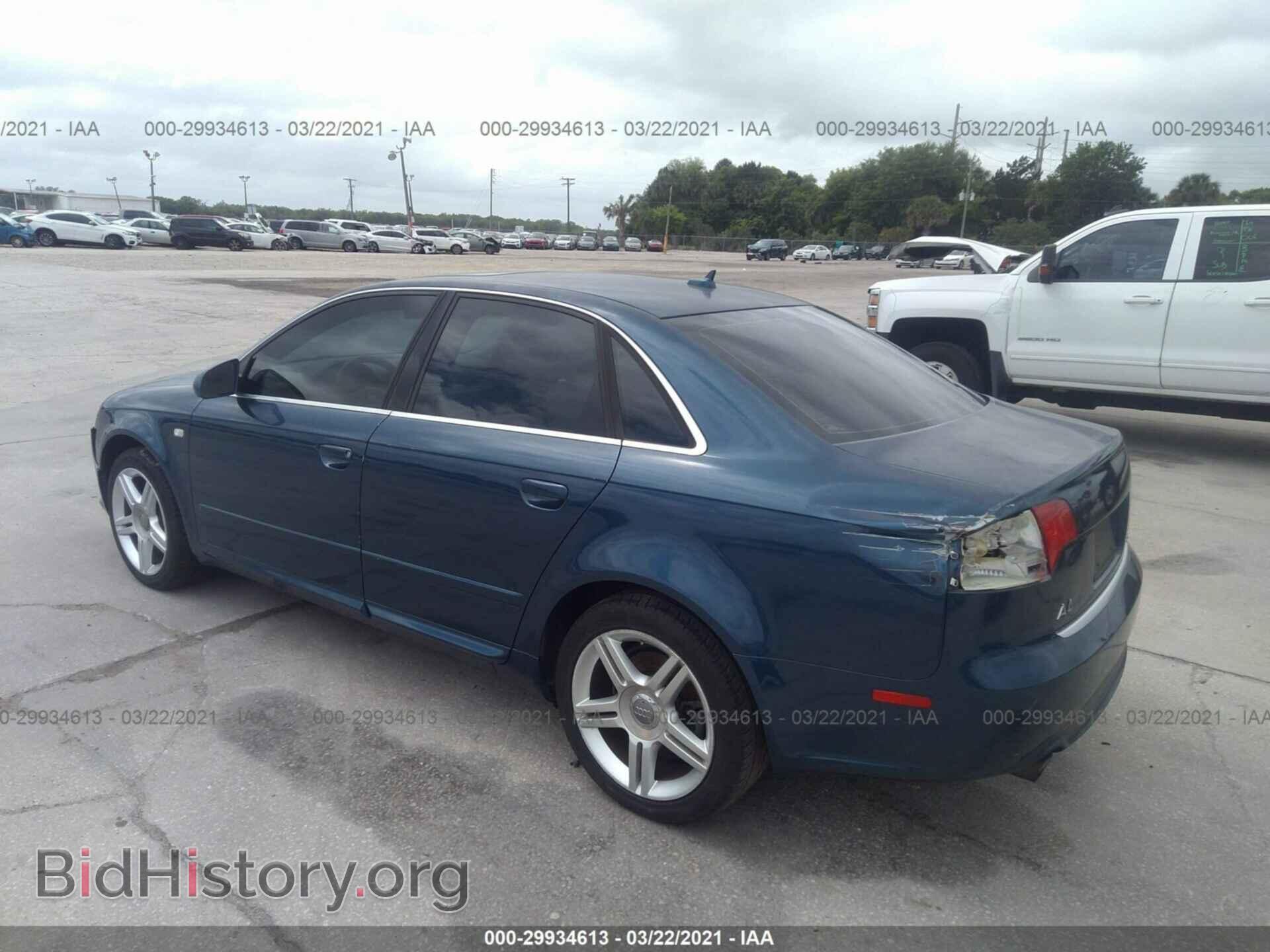 2008 AUDI A4 - VIN: WAUAF78E48A029760 - Фото 3