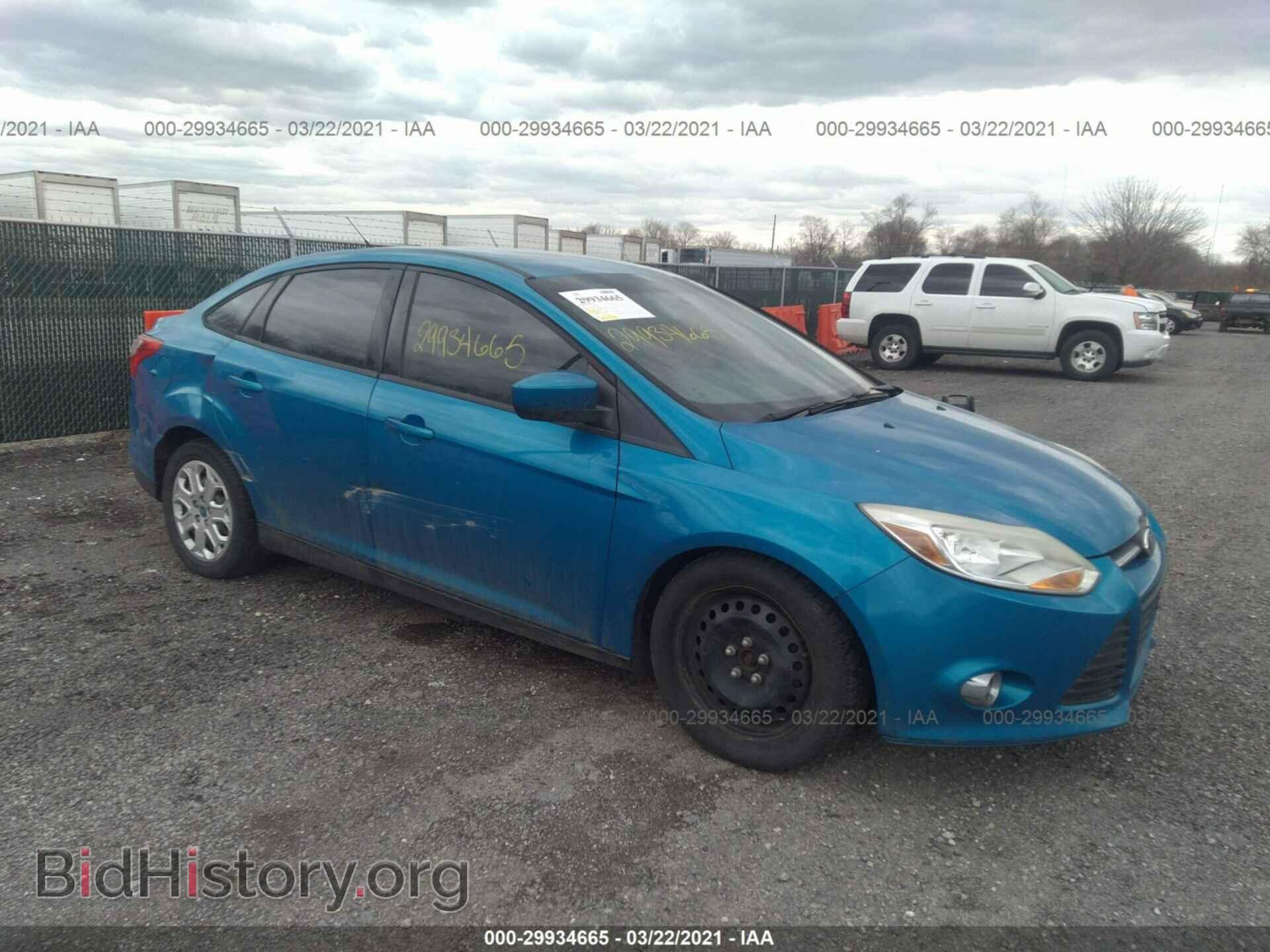 Фотография 1FAHP3F24CL254604 - FORD FOCUS 2012