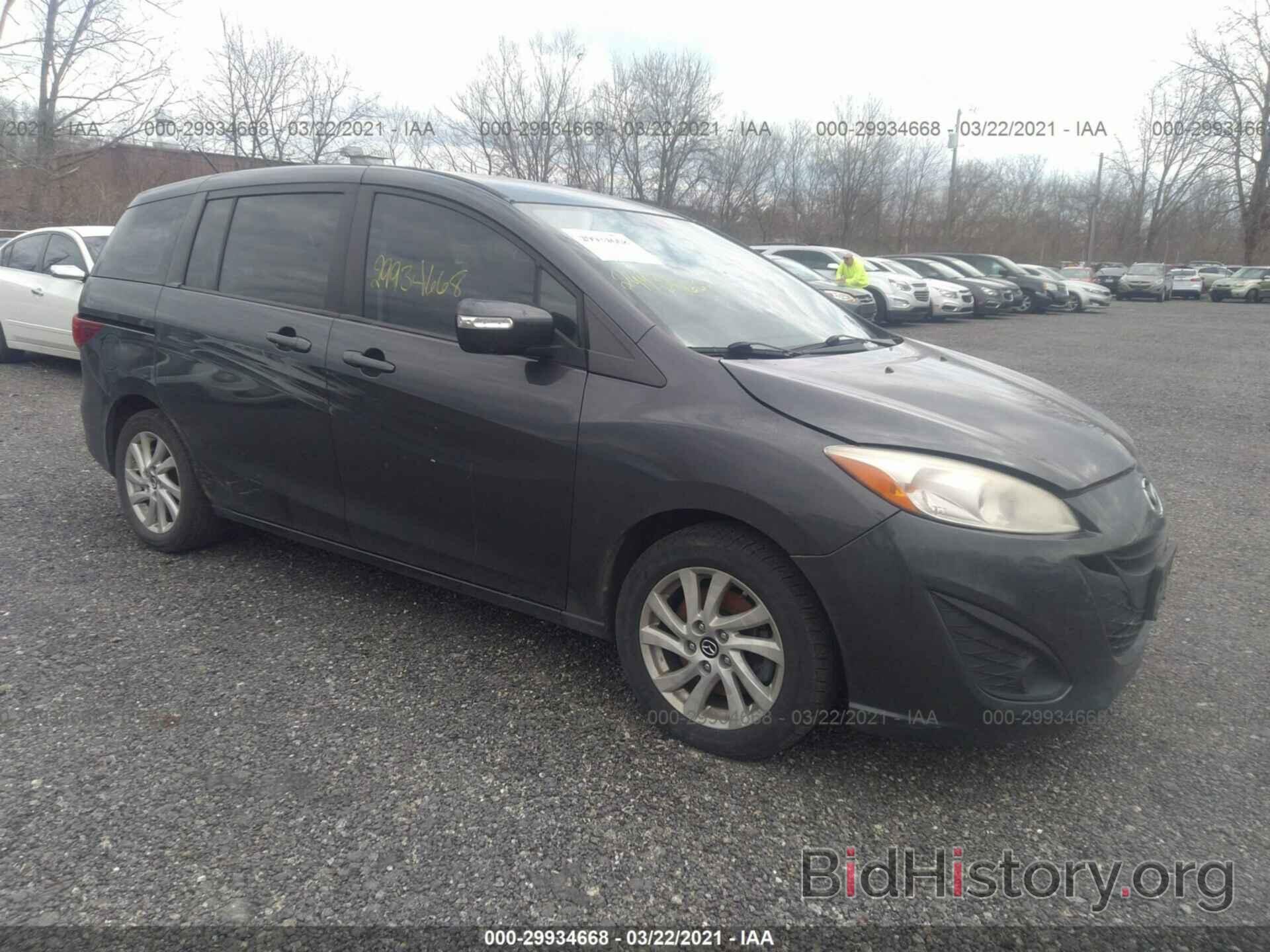 Photo JM1CW2BL0D0149397 - MAZDA MAZDA5 2013