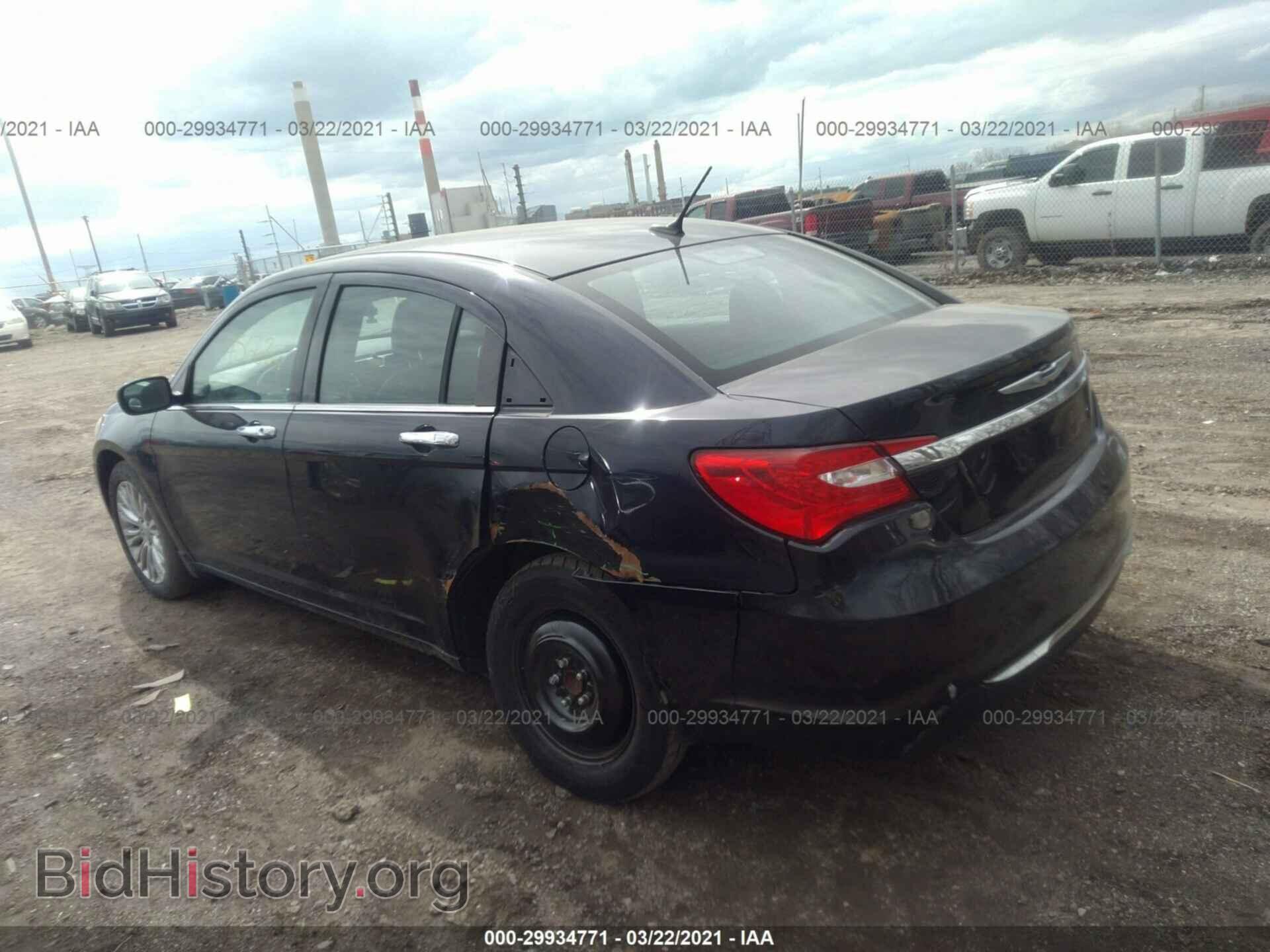 2012 CHRYSLER 200 - VIN: 1C3CCBCB9CN203347 - Фото 3