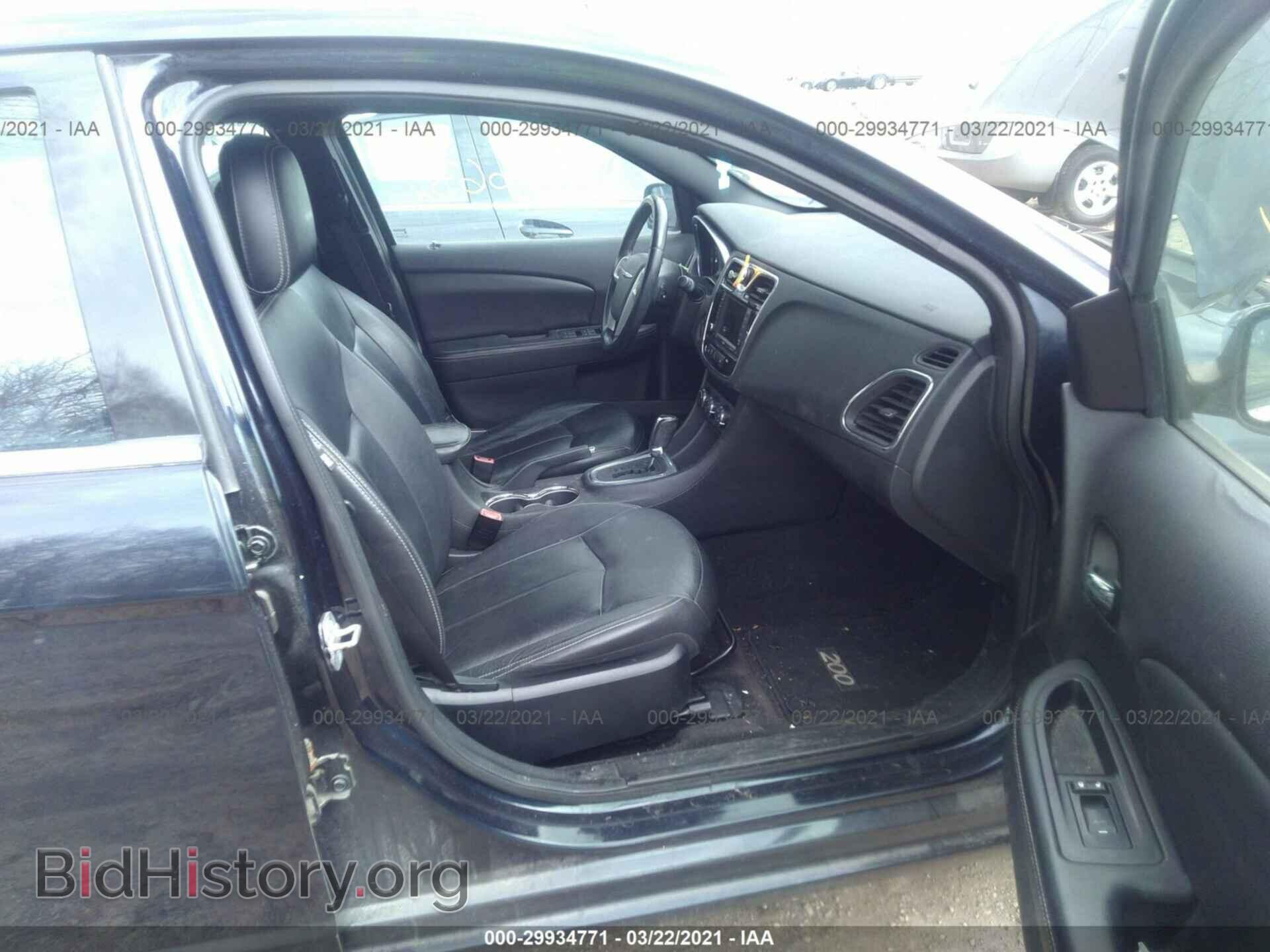 2012 CHRYSLER 200 - VIN: 1C3CCBCB9CN203347 - Фото 5