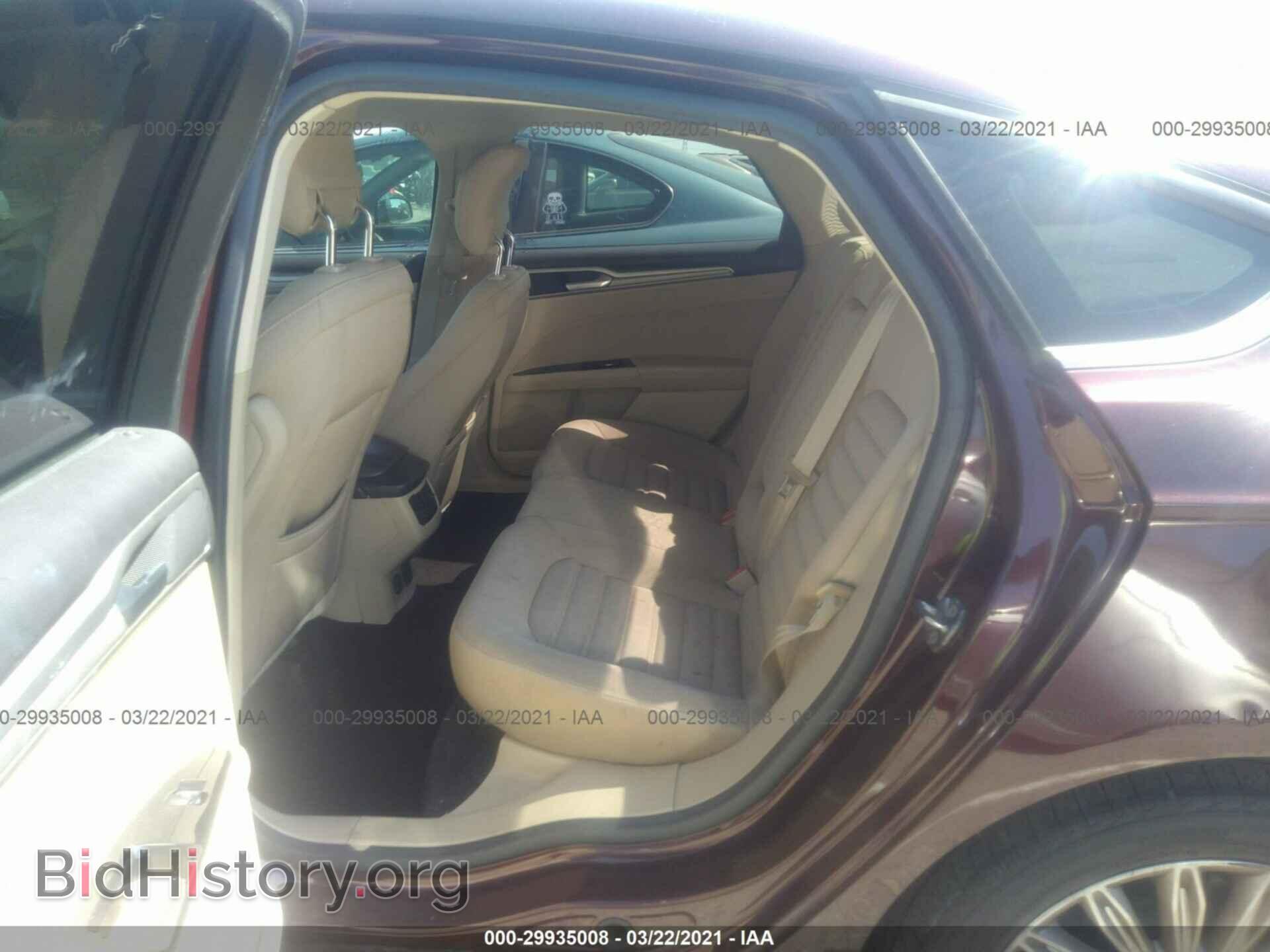 2013 FORD FUSION - VIN: 3FA6P0LU2DR249691 - Фото 8