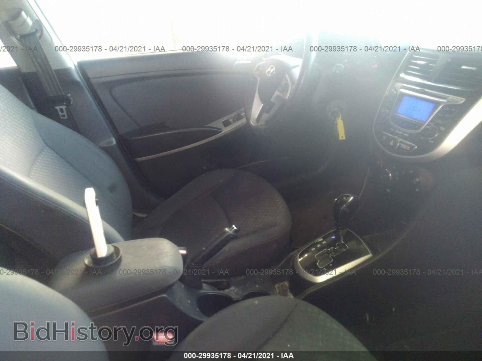 2012 HYUNDAI ACCENT - VIN: KMHCU5AE8CU049366 - Фото 5