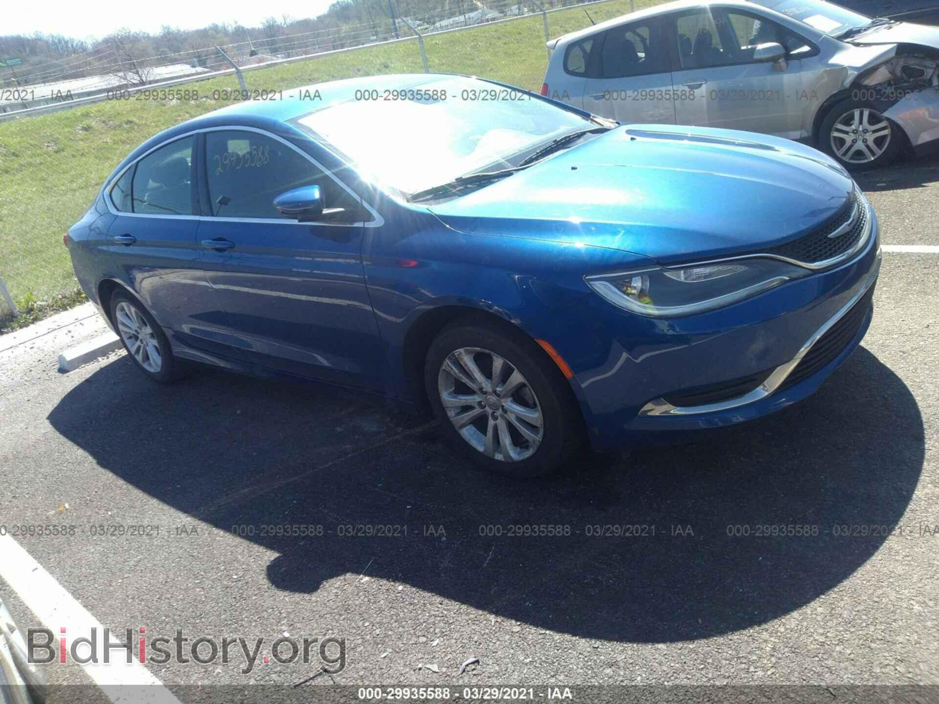 Photo 1C3CCCAB5FN654949 - CHRYSLER 200 2015