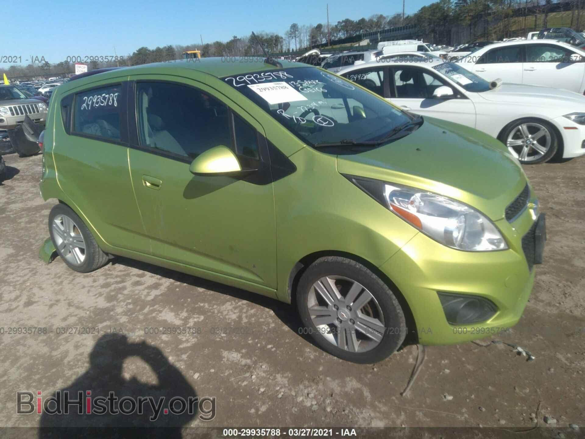 Photo KL8CD6S98DC608815 - CHEVROLET SPARK 2013