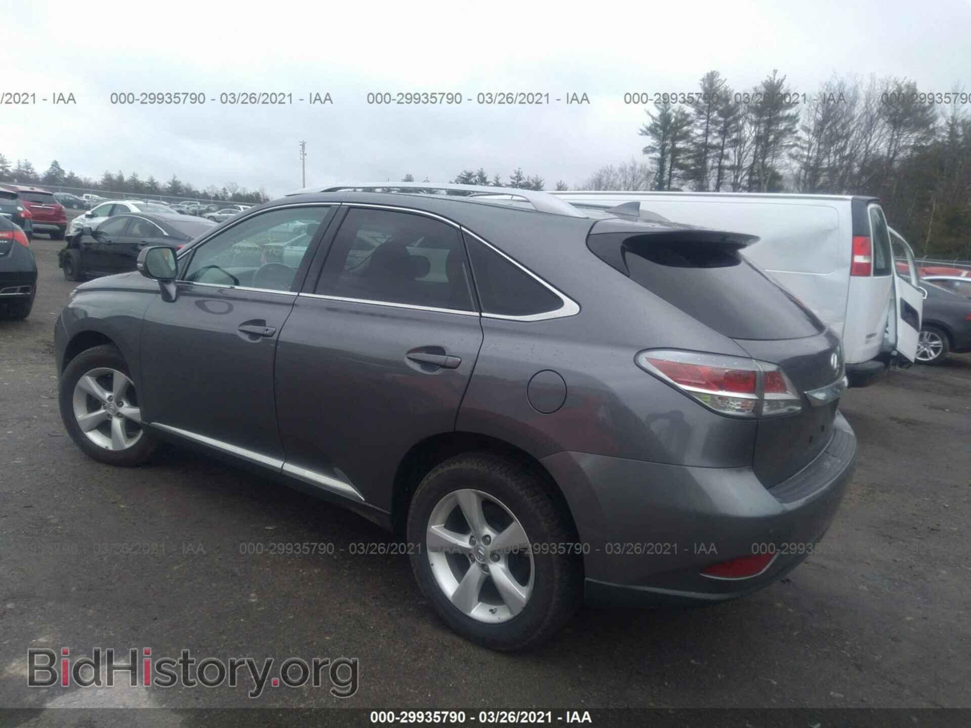 2015 LEXUS RX 350 - VIN: 2T2BK1BA8FC262065 - Фото 3