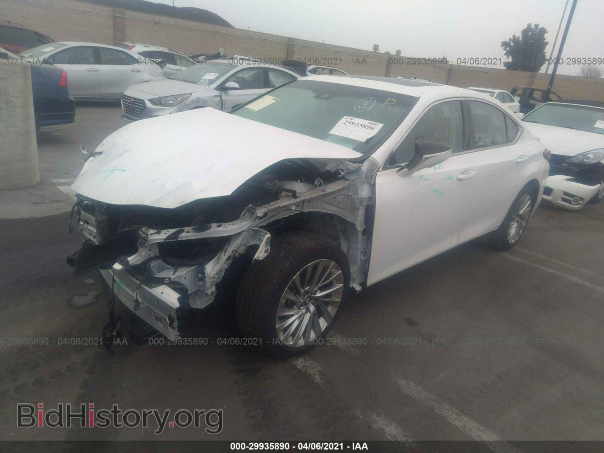 2020 LEXUS ES - VIN: 58AE21B19LU005372 - Фото 2