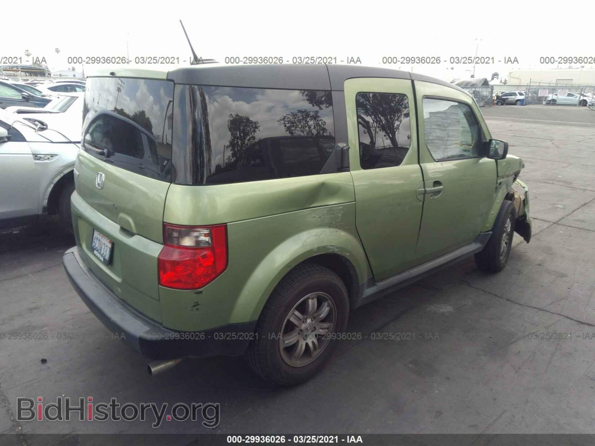 2008 HONDA ELEMENT - VIN: 5J6YH18728L007104 - Фото 4
