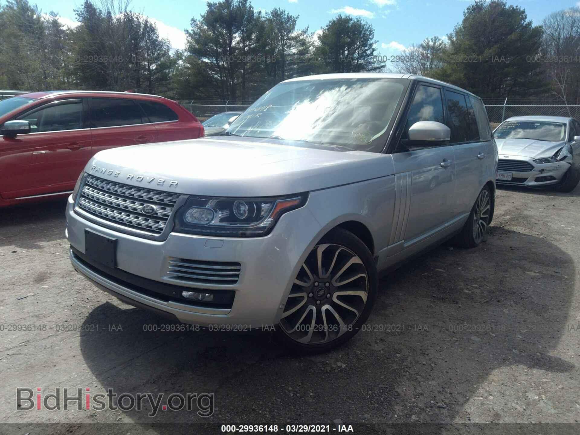 2014 LAND ROVER RANGE ROVER - VIN: SALGS2VFXEA130363 - Фото 2