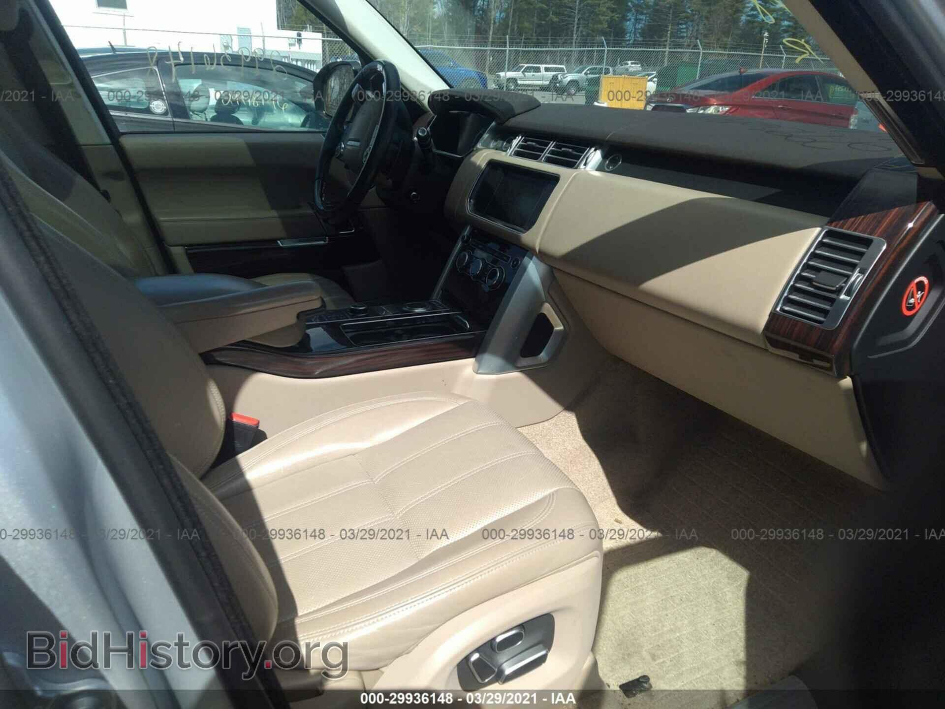 2014 LAND ROVER RANGE ROVER - VIN: SALGS2VFXEA130363 - Фото 5