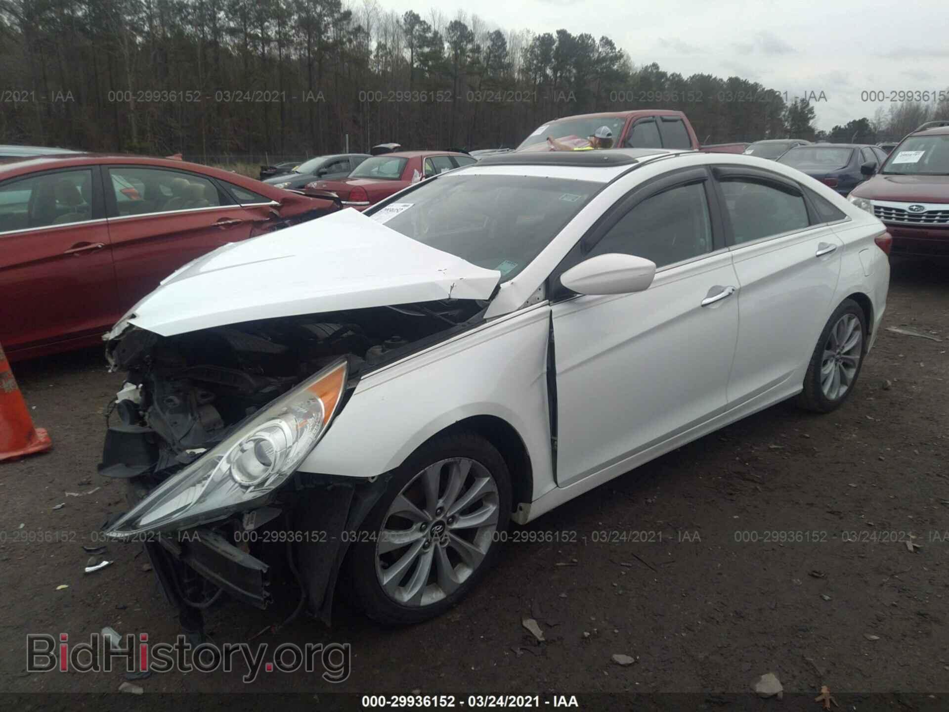 2012 HYUNDAI SONATA - VIN: 5NPEC4AB9CH481698 - Фото 2