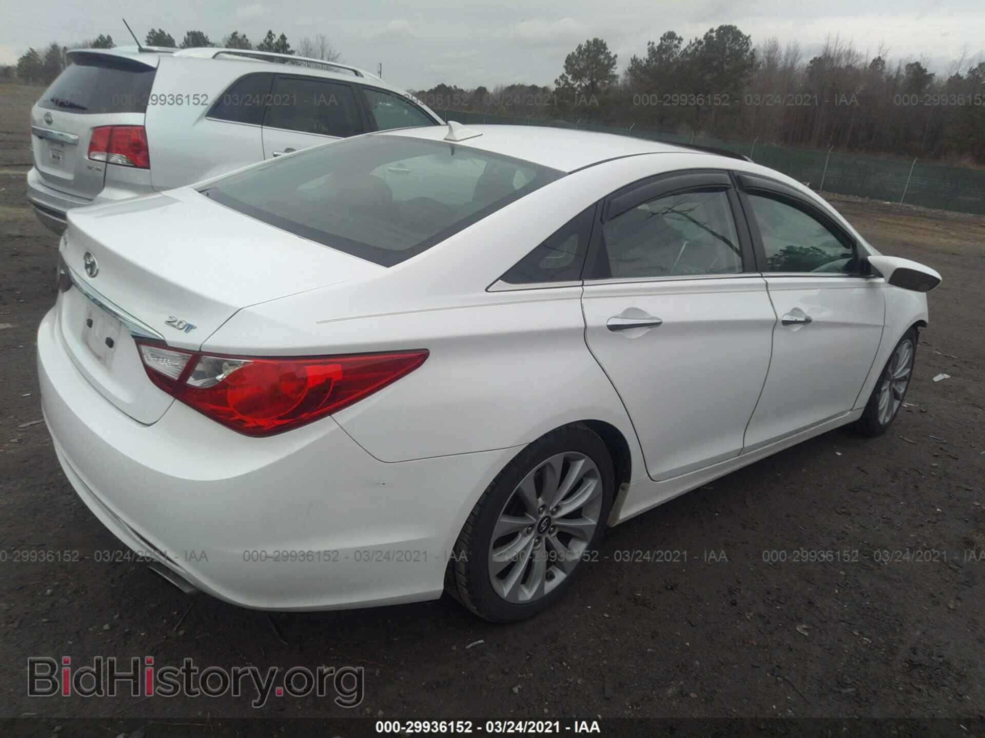 2012 HYUNDAI SONATA - VIN: 5NPEC4AB9CH481698 - Фото 4