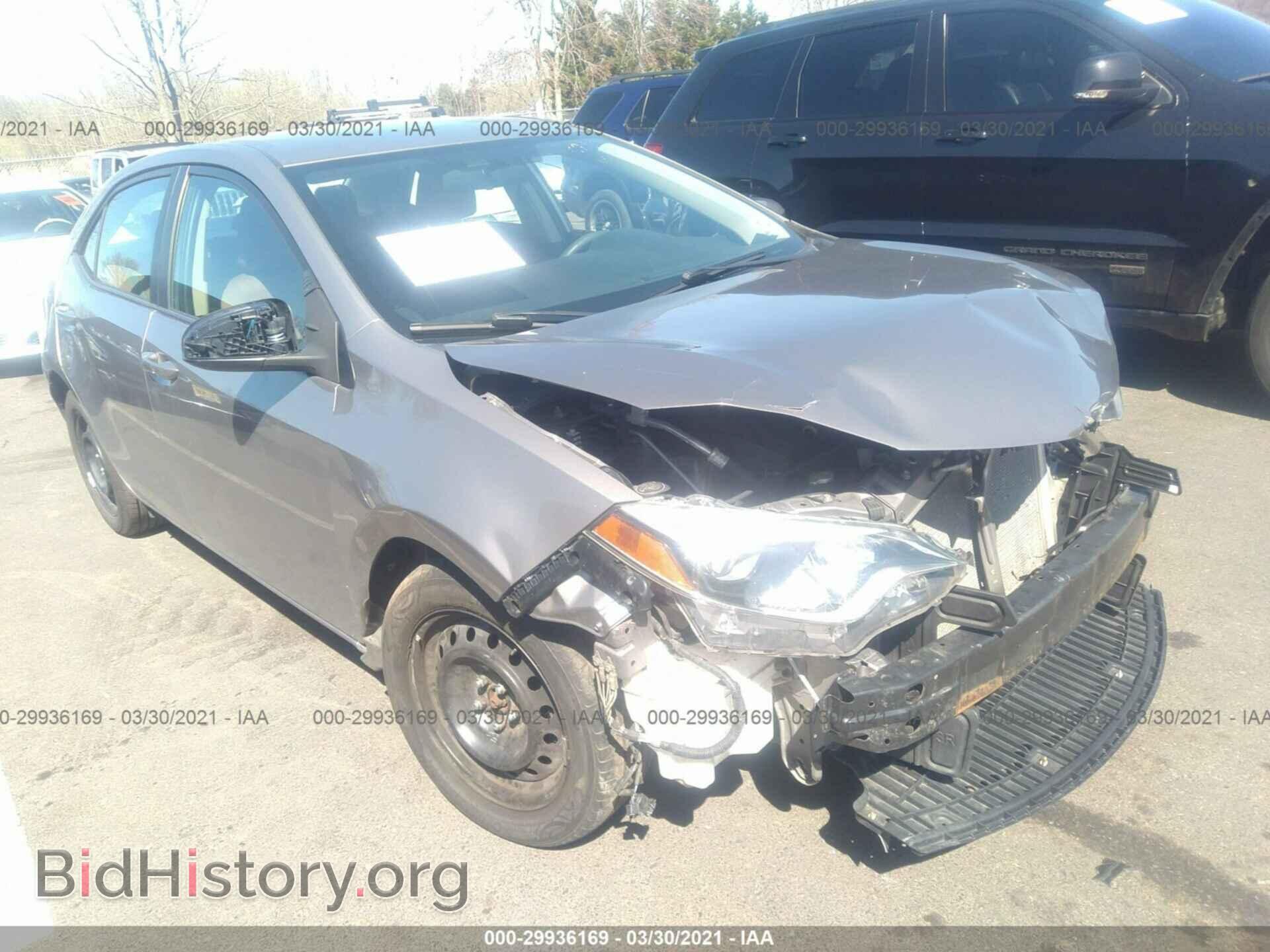 Фотография 2T1BURHEXFC373997 - TOYOTA COROLLA 2015