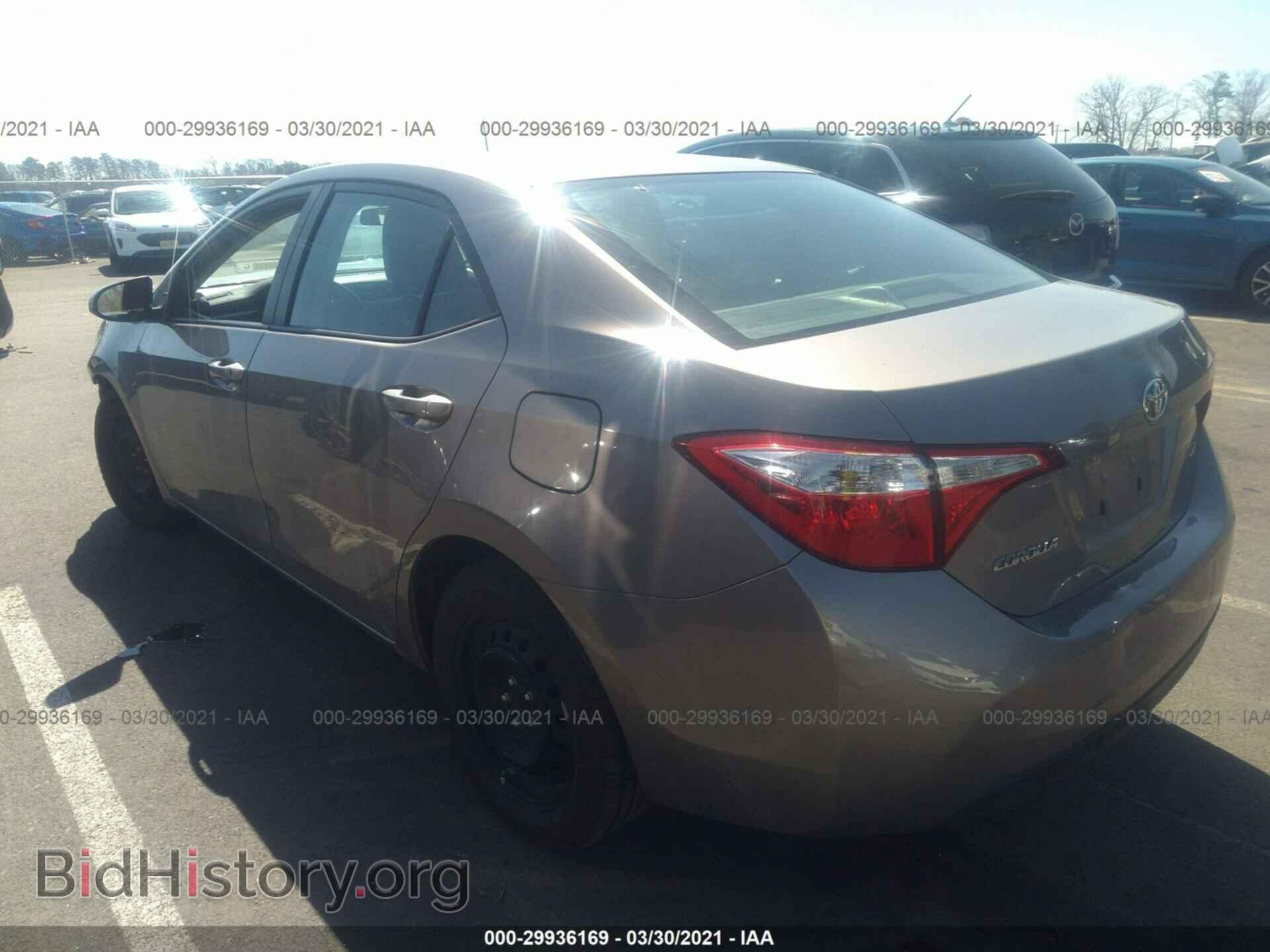 2015 TOYOTA COROLLA - VIN: 2T1BURHEXFC373997 - Фото 3