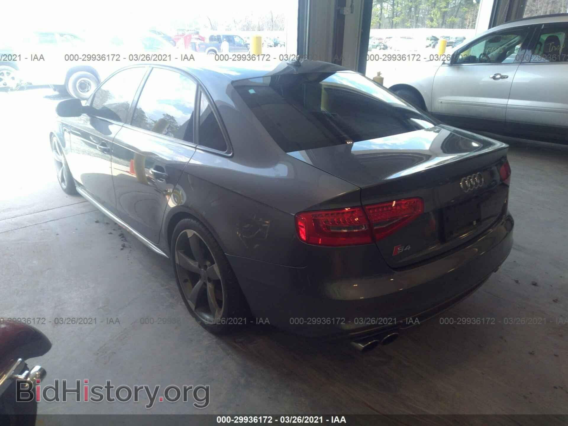 2014 AUDI S4 - VIN: WAUBGAFL7EA067415 - Фото 3