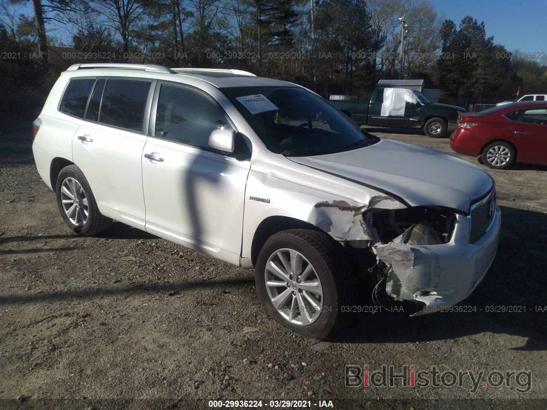 Photo JTEEW44A182007355 - TOYOTA HIGHLANDER HYBRID 2008