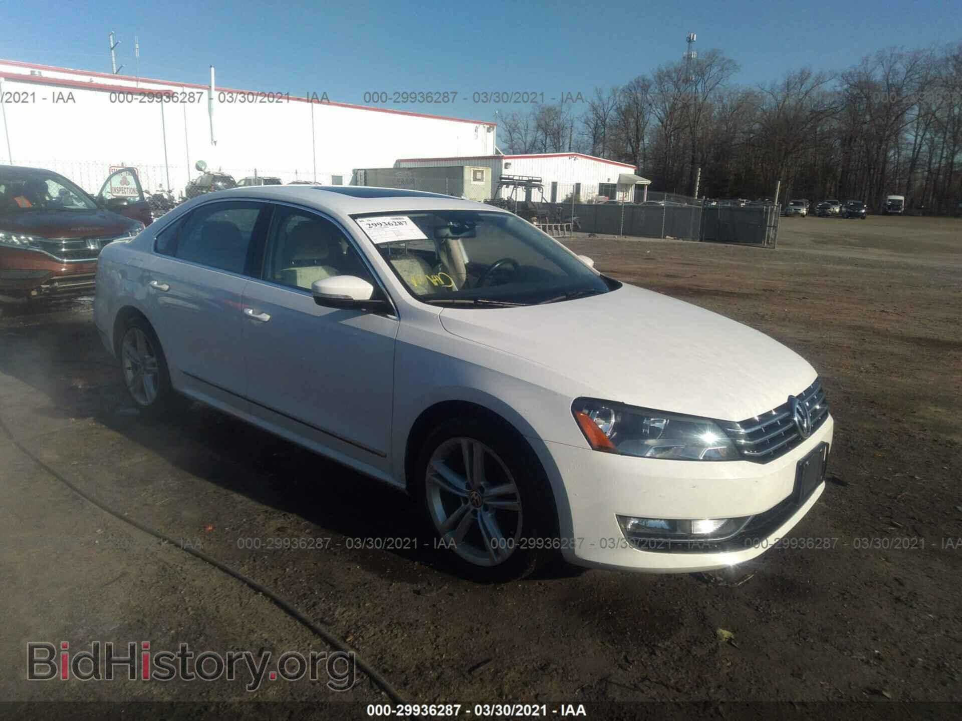 Фотография 1VWCN7A34DC046318 - VOLKSWAGEN PASSAT 2013