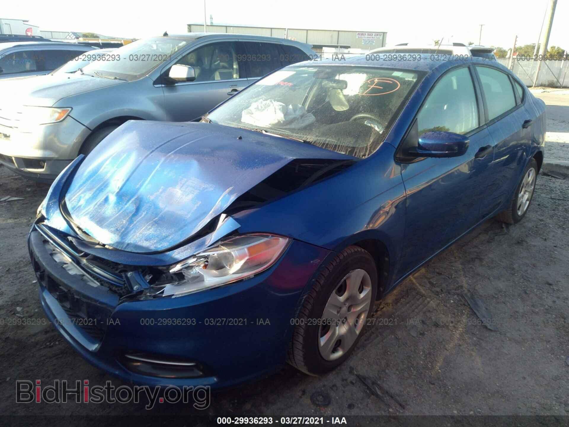 2013 DODGE DART - VIN: 1C3CDFAA2DD224126 - Photo 2