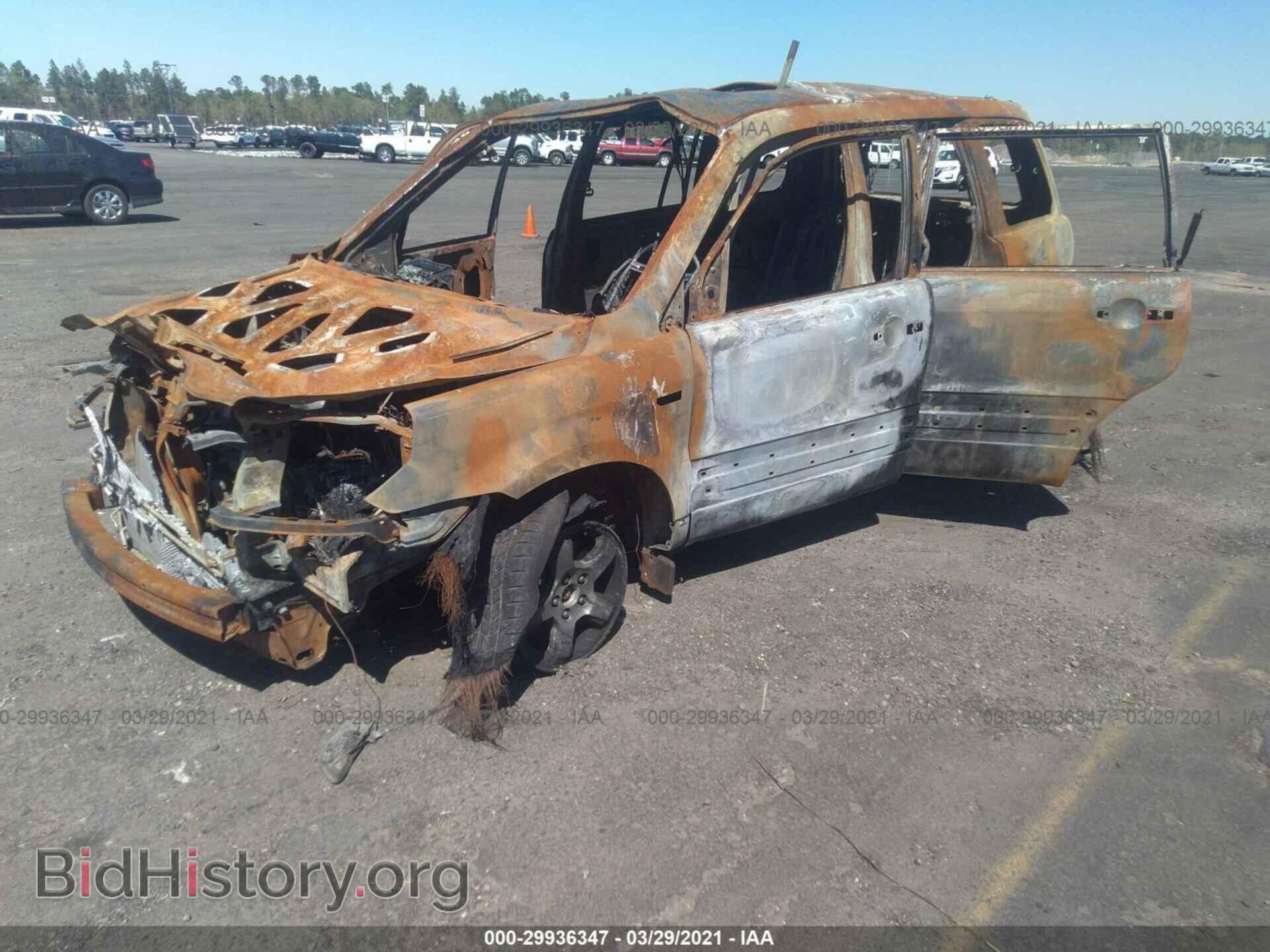 2006 HONDA PILOT - VIN: 2HKYF18536H541319 - Фото 2