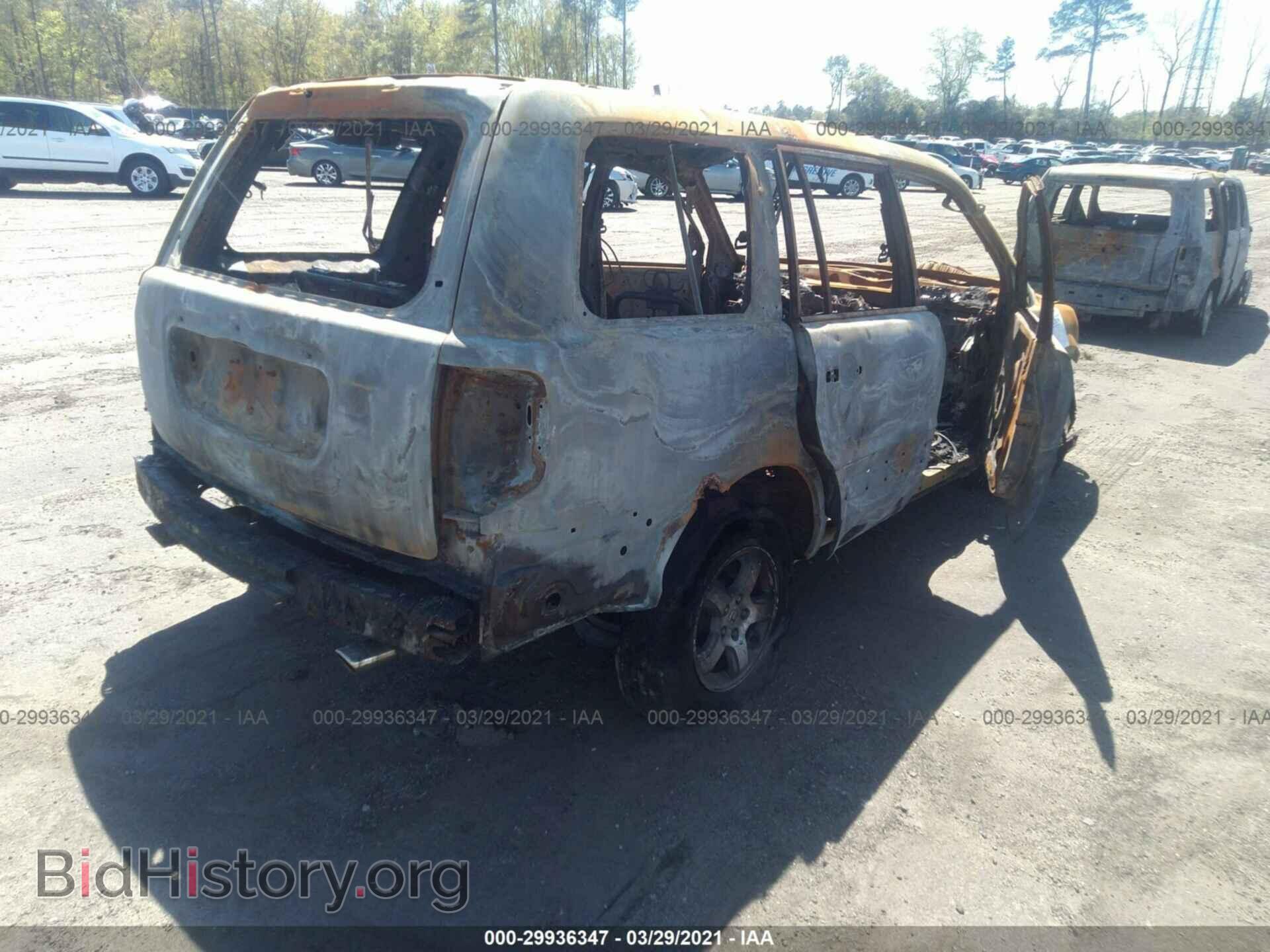 2006 HONDA PILOT - VIN: 2HKYF18536H541319 - Фото 4