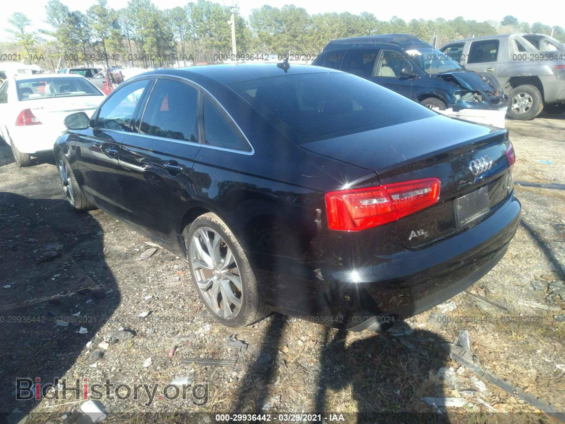 2013 AUDI A6 - VIN: WAUGFAFC7DN028131 - Фото 3