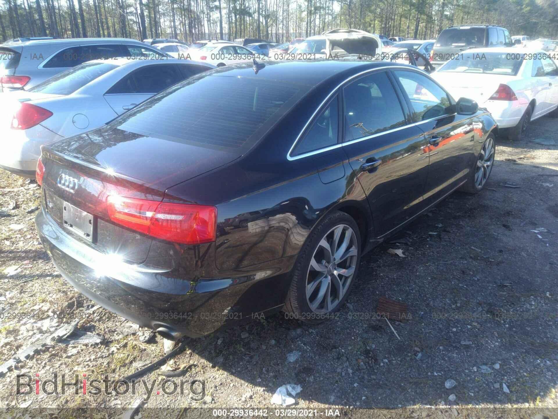 2013 AUDI A6 - VIN: WAUGFAFC7DN028131 - Фото 4