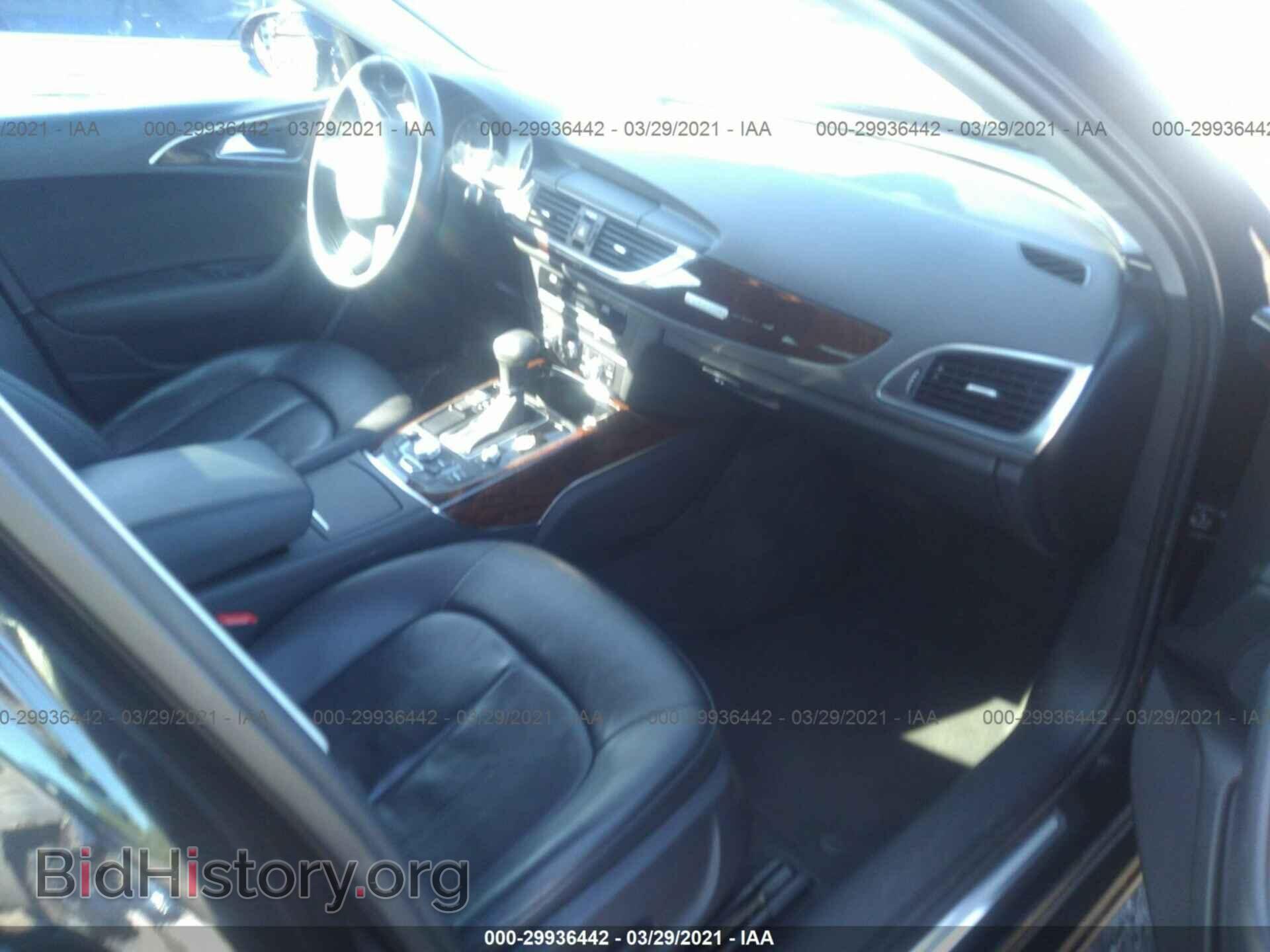 2013 AUDI A6 - VIN: WAUGFAFC7DN028131 - Фото 5