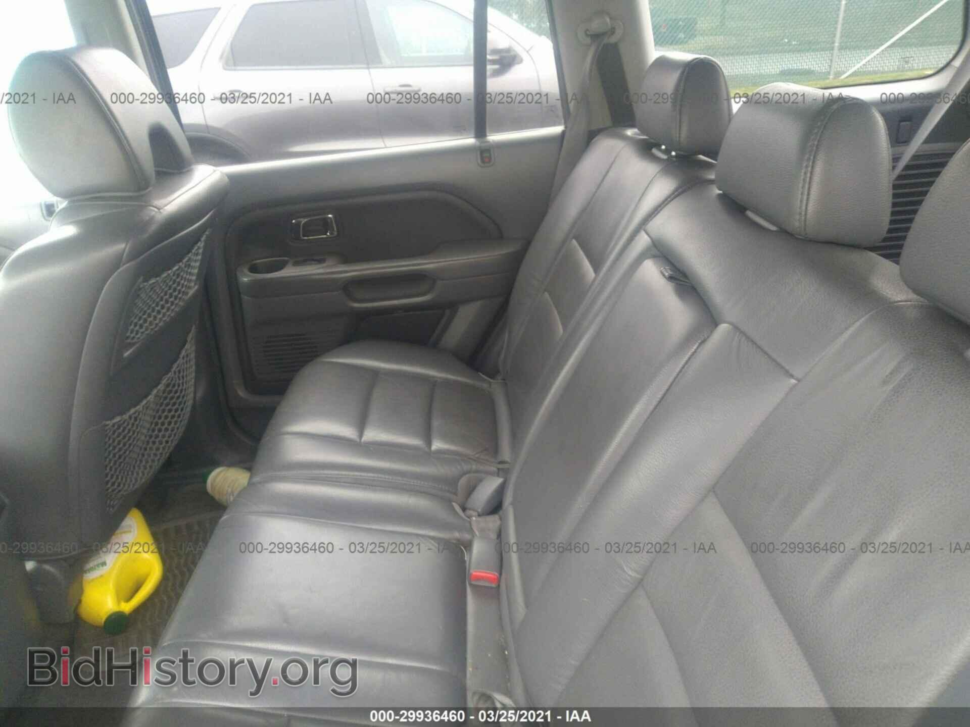2006 HONDA PILOT - VIN: 2HKYF18636H513643 - Фото 8