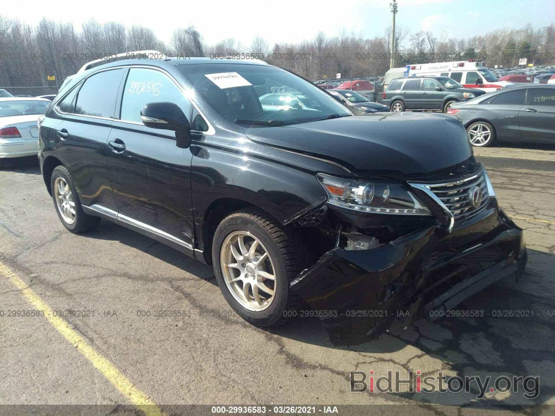 Photo 2T2BK1BA7DC167865 - LEXUS RX 350 2013