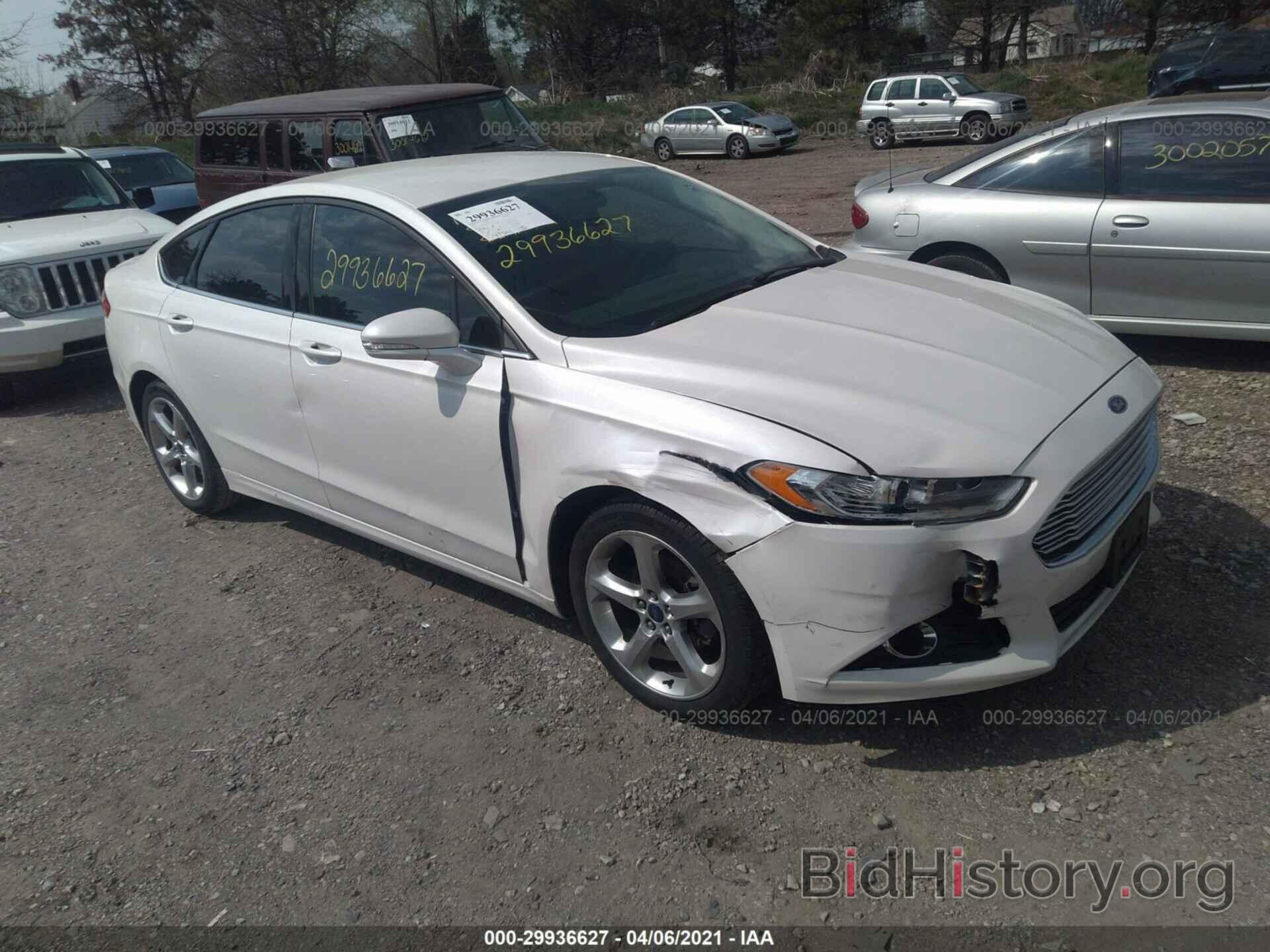 Photo 1FA6P0H78E5352072 - FORD FUSION 2014