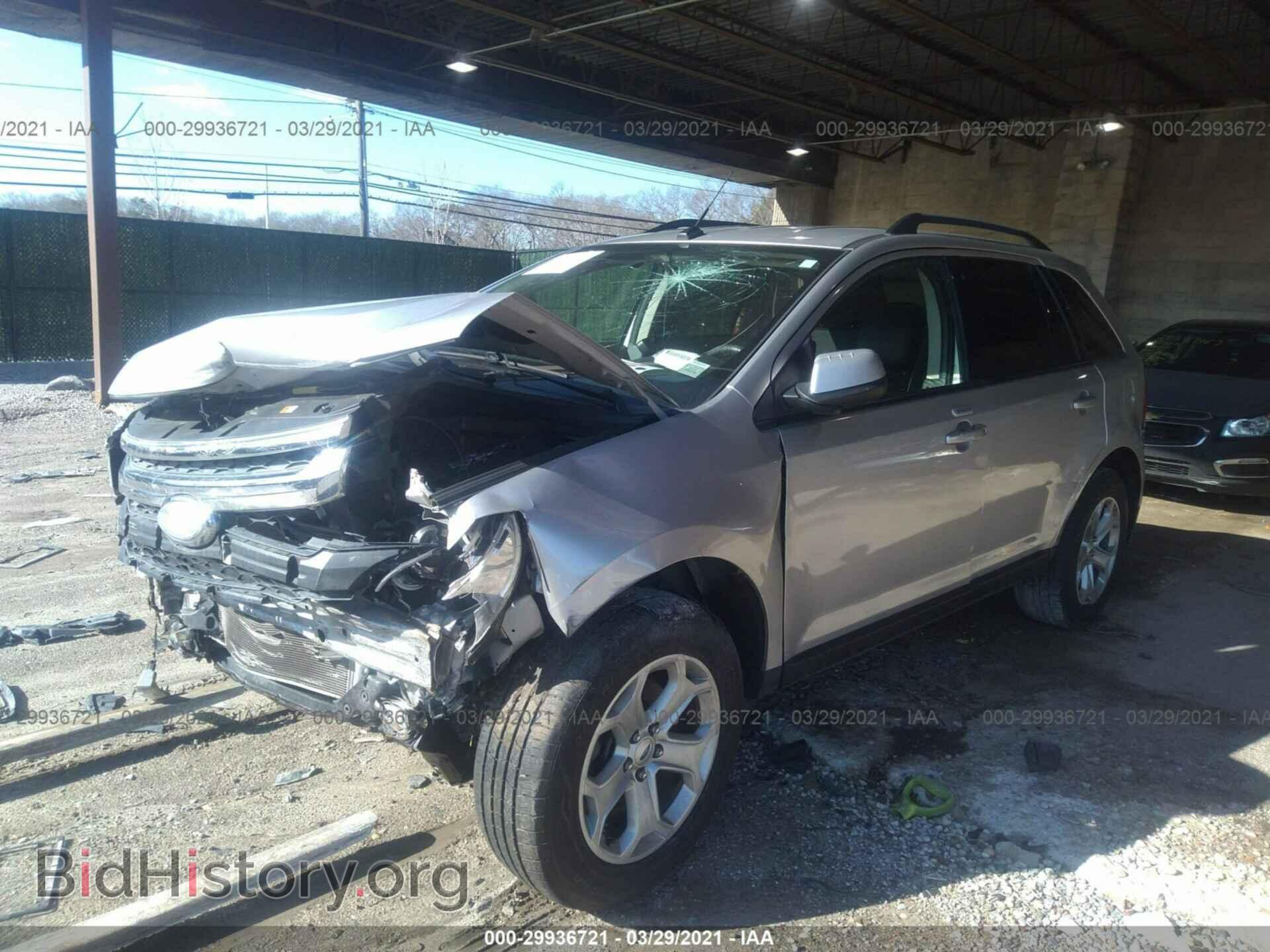 2013 FORD EDGE - VIN: 2FMDK4JC2DBB73224 - Фото 2