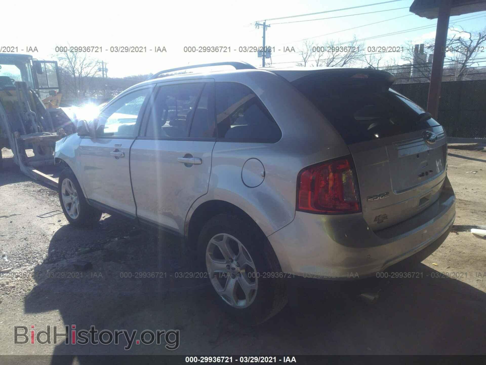 2013 FORD EDGE - VIN: 2FMDK4JC2DBB73224 - Фото 3