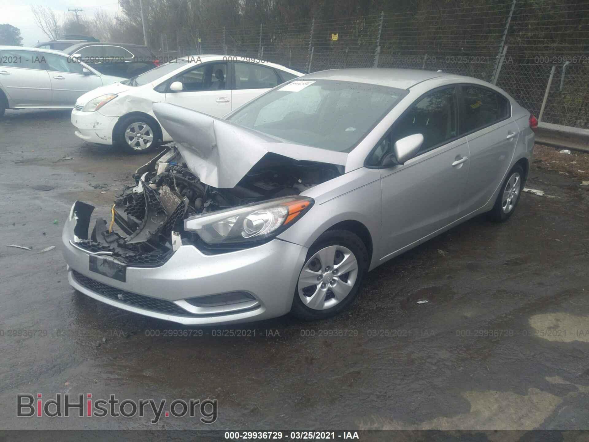 2015 KIA FORTE - VIN: KNAFK4A65F5359366 - Фото 2