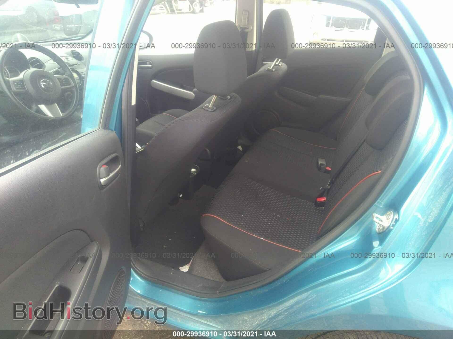 2011 MAZDA MAZDA2 - VIN: JM1DE1HY5B0109124 - Фото 8