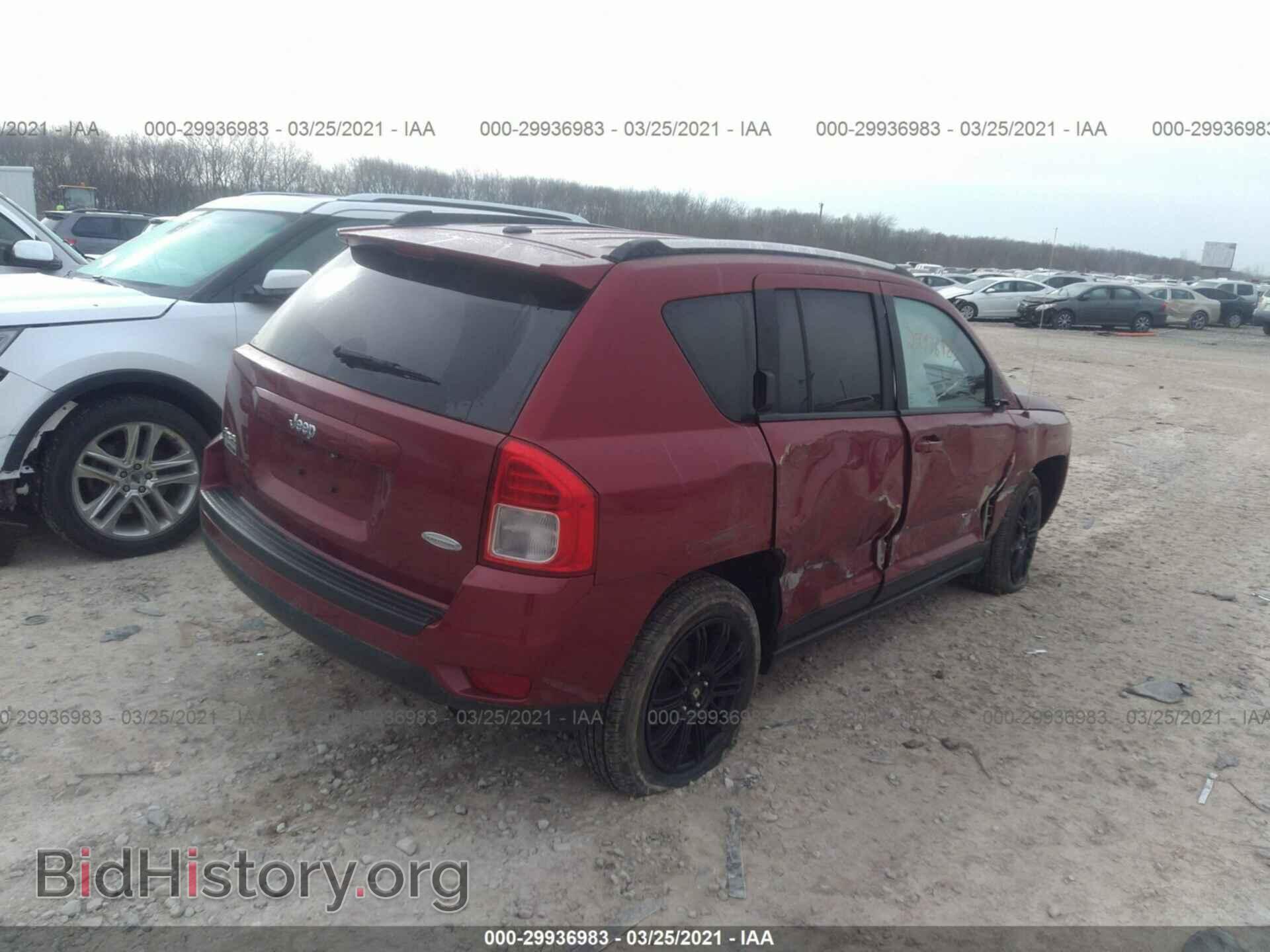 2012 JEEP COMPASS - VIN: 1C4NJDEB3CD603784 - Фото 4