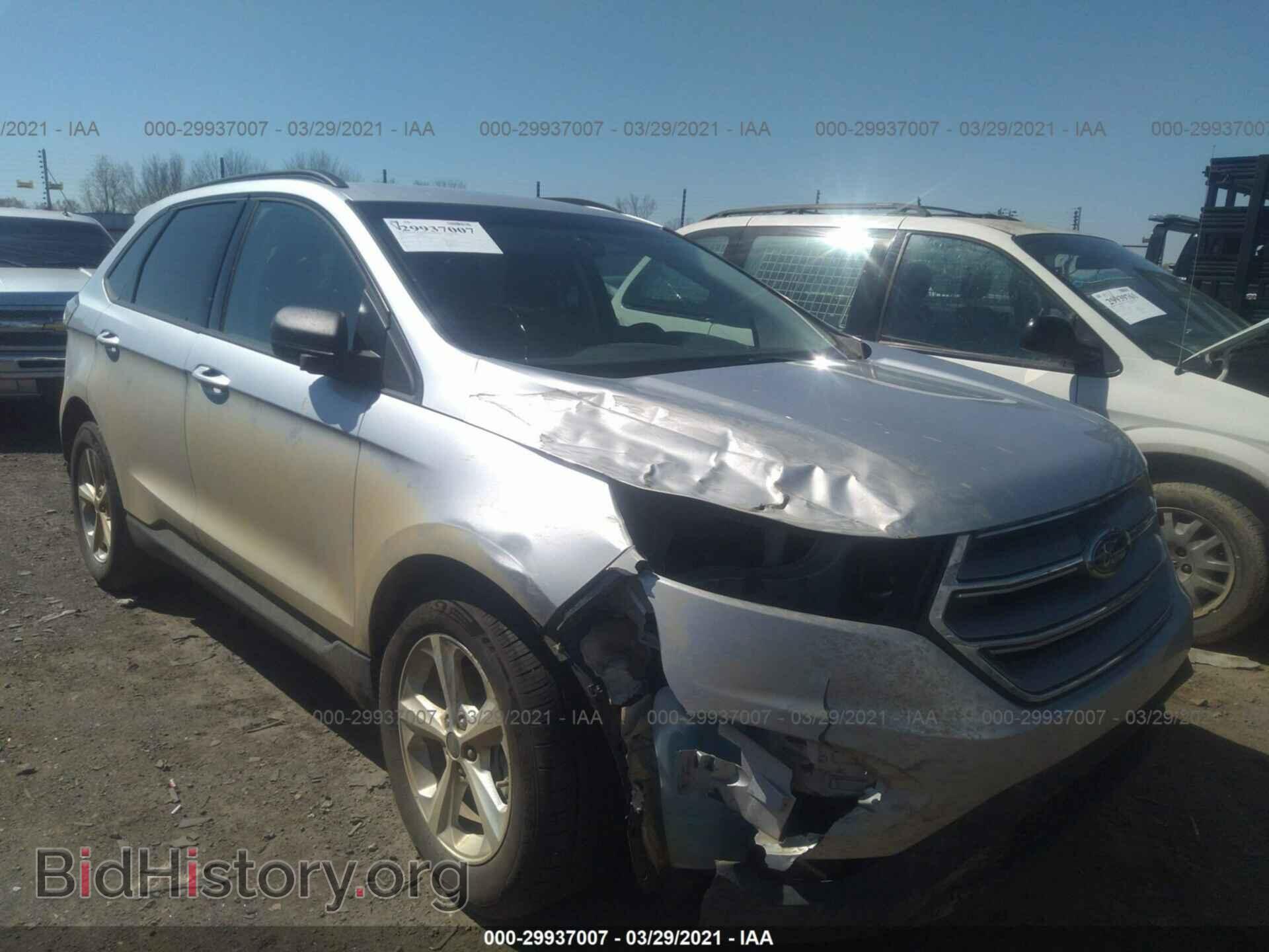 Фотография 2FMPK3G94HBB34465 - FORD EDGE 2017