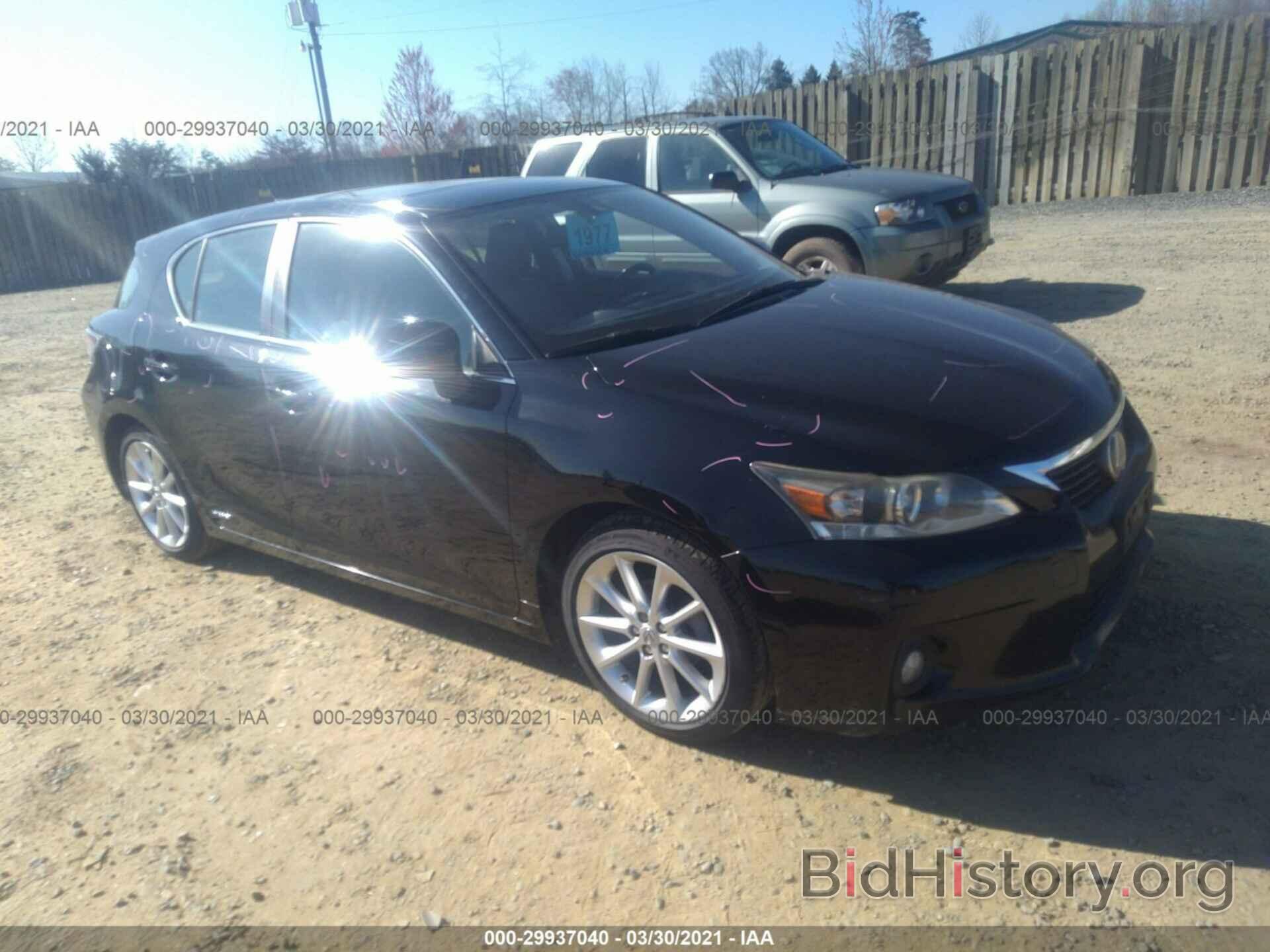 Photo JTHKD5BH6B2018683 - LEXUS CT 200H 2011