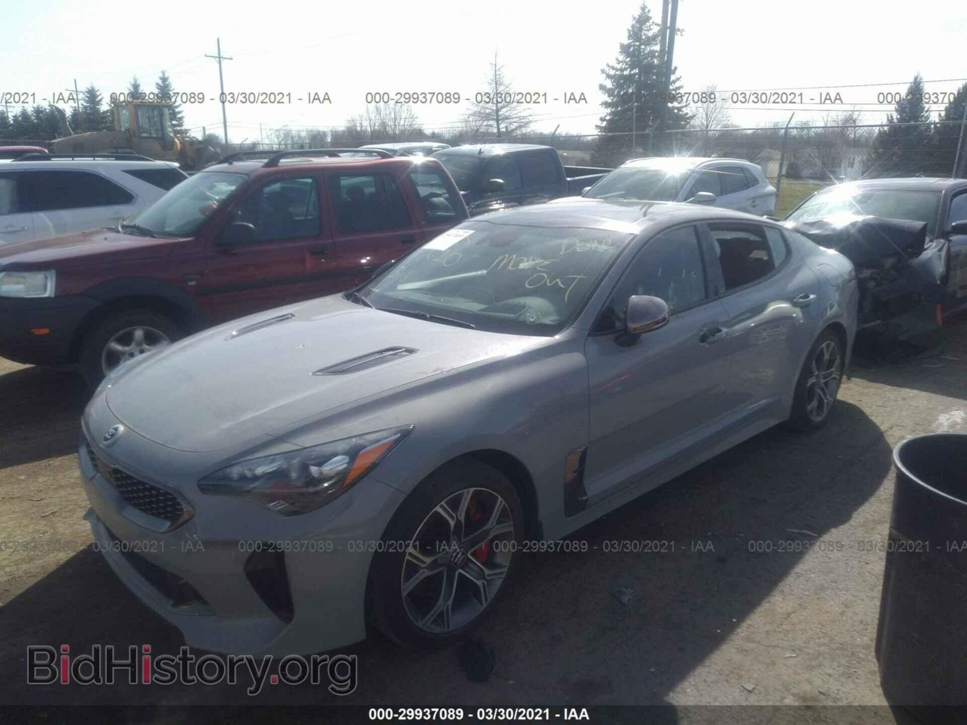 2019 KIA STINGER - VIN: KNAE55LC4K6061343 - Фото 2
