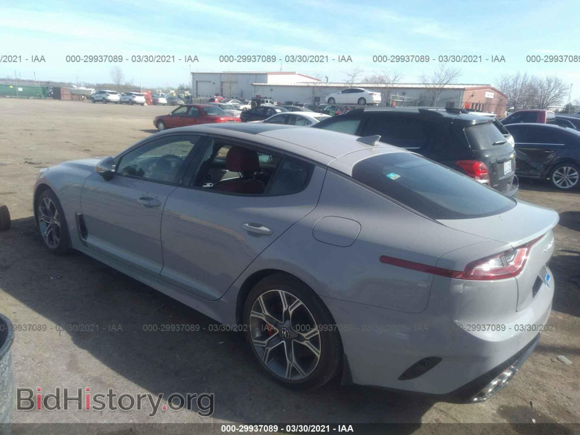 2019 KIA STINGER - VIN: KNAE55LC4K6061343 - Фото 3