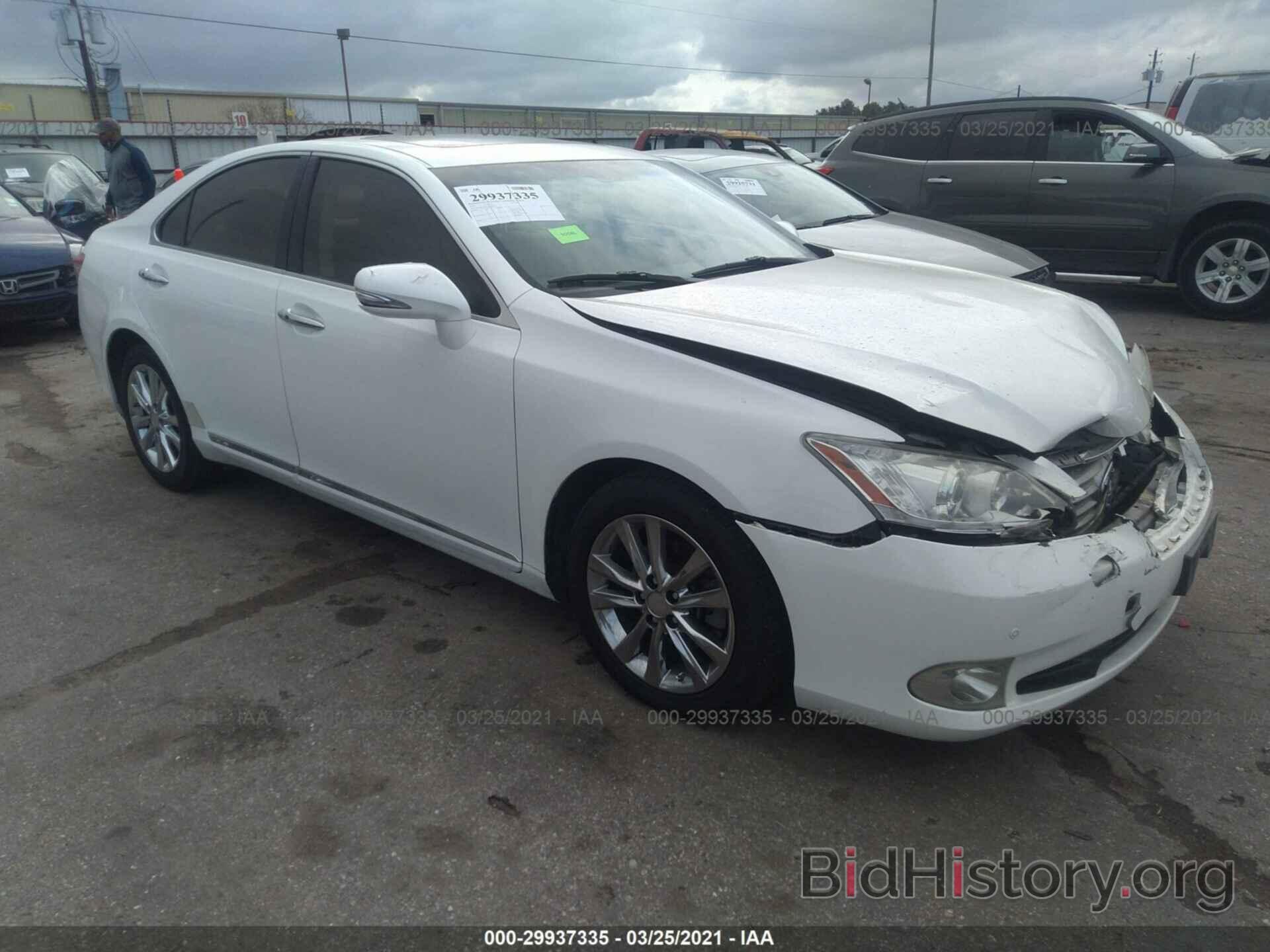 Photo JTHBK1EG6A2405833 - LEXUS ES 350 2010