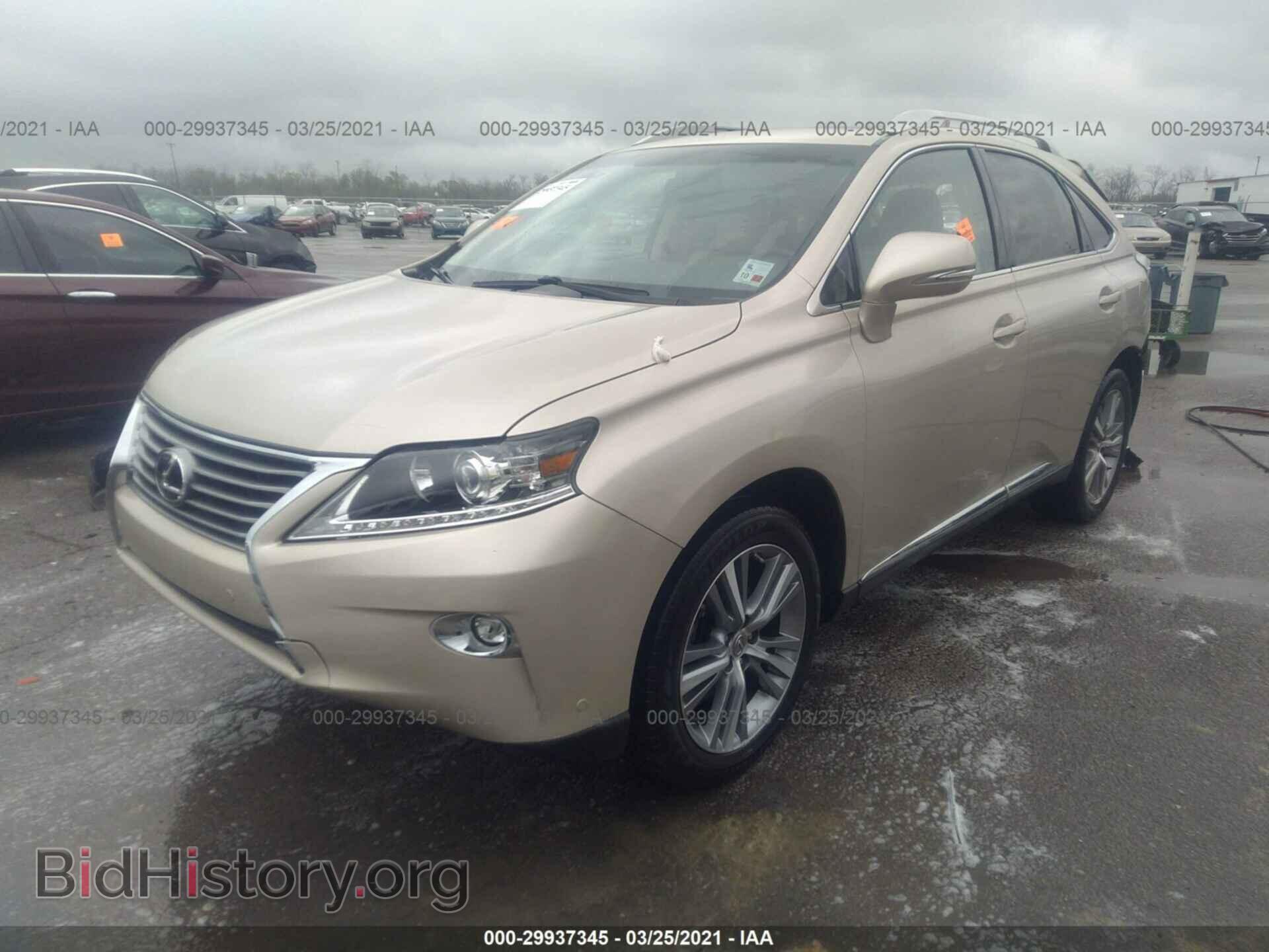 2015 LEXUS RX 350 - VIN: 2T2ZK1BAXFC208281 - Фото 2